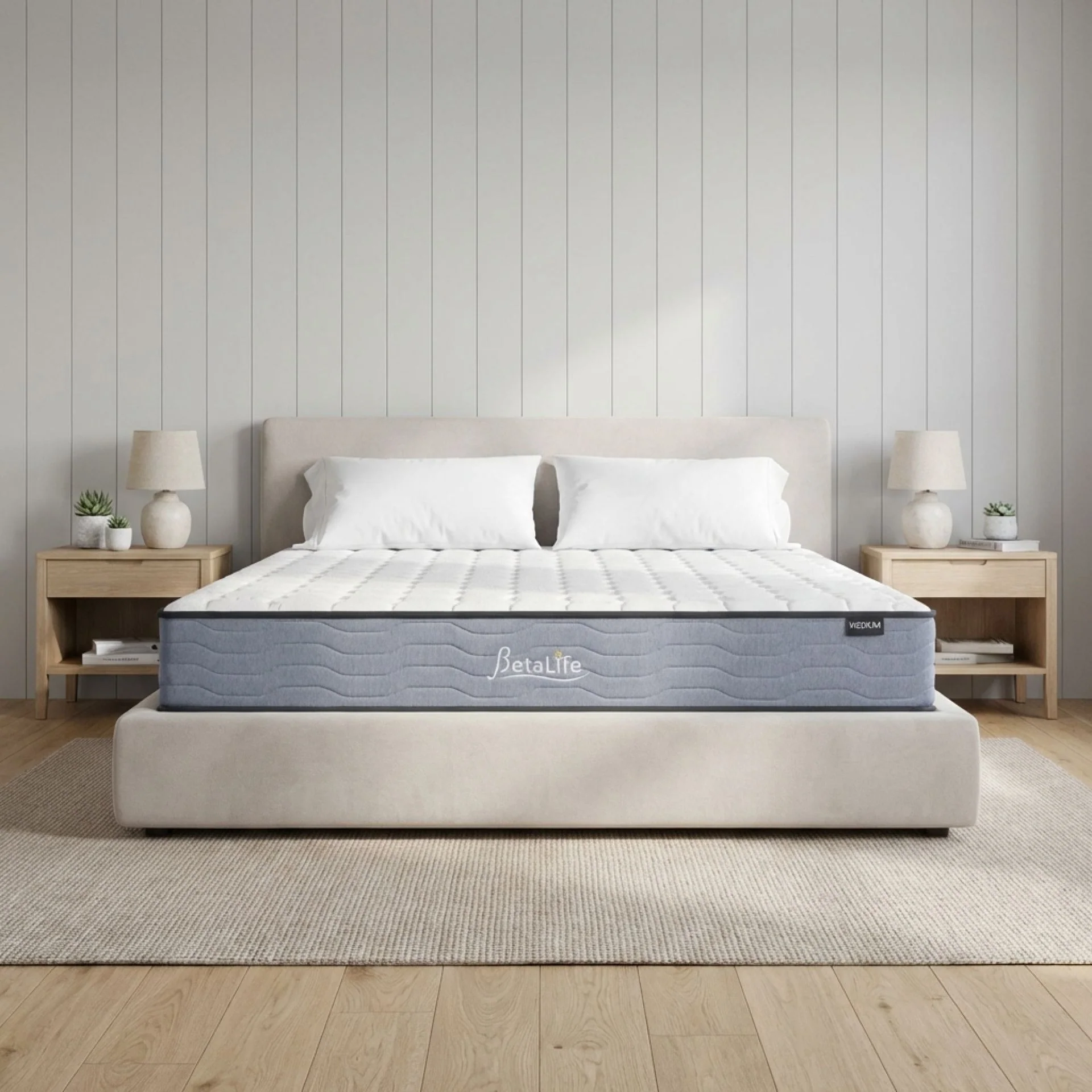 Cosy Classic Pocket Spring  Medium Mattress - Super King - Image 14