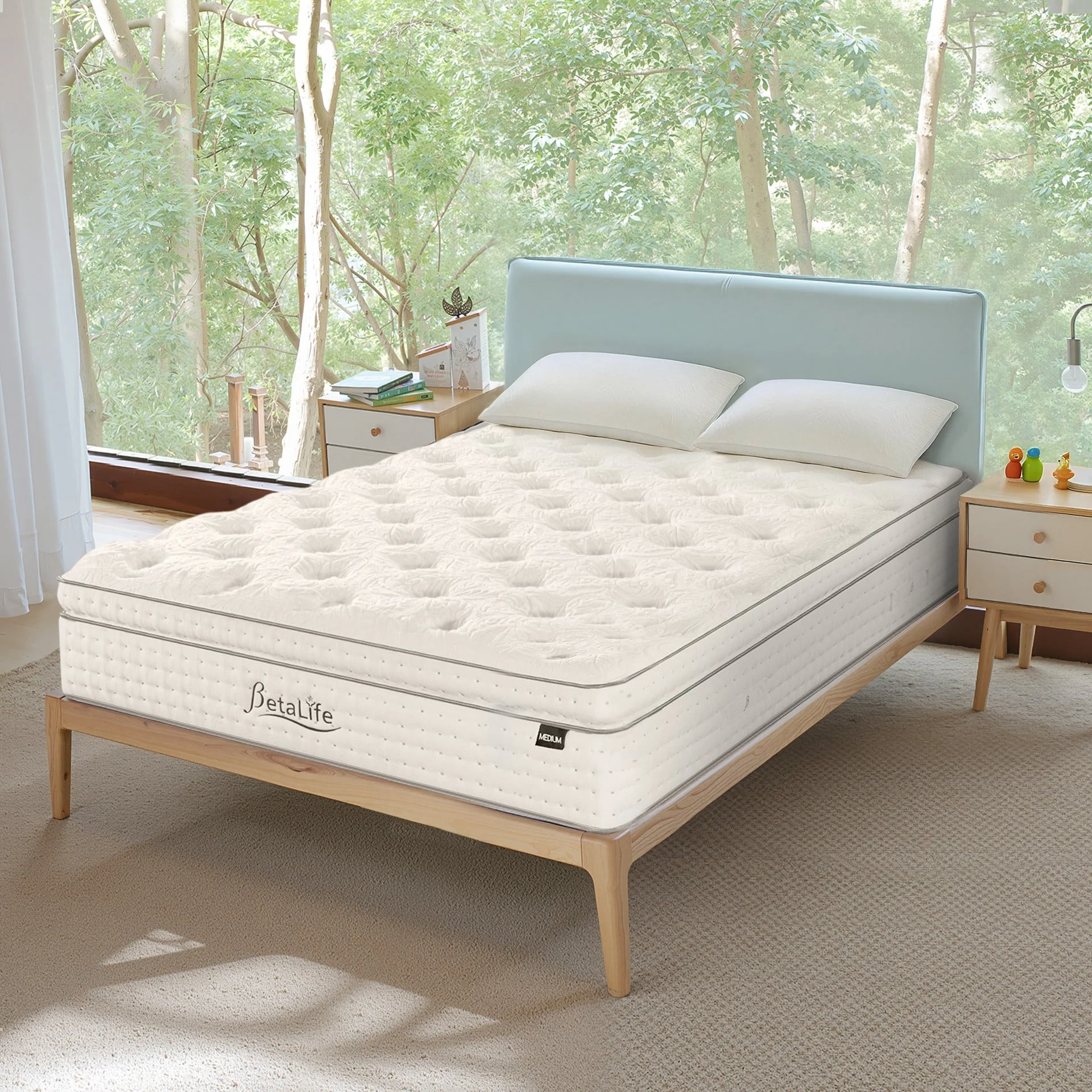 Cosy Elite Micro Pocket Spring Medium Plush Mattress - Queen - Image 2