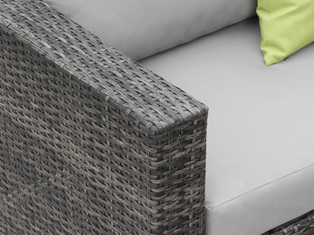 CURACAO Rattan Outdoor Sofa Set 5PCS - Image 9