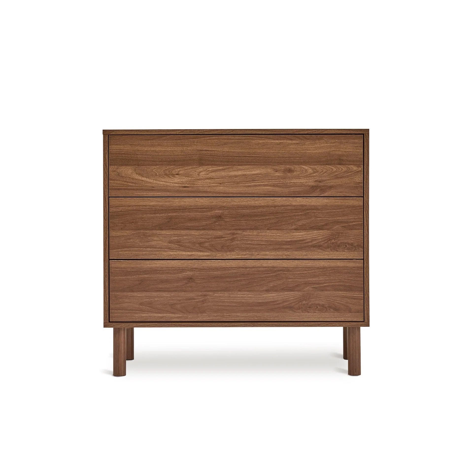 Custer 3 Drawers Tallboy - Walnut - Image 5