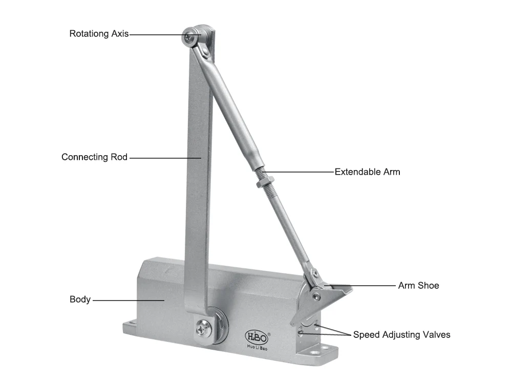 Door Closer - SILVER - Image 2