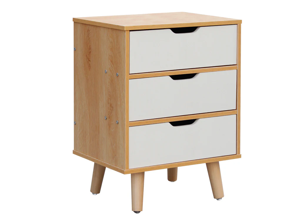 DREW Bedside Table - MAPLE - Image 2