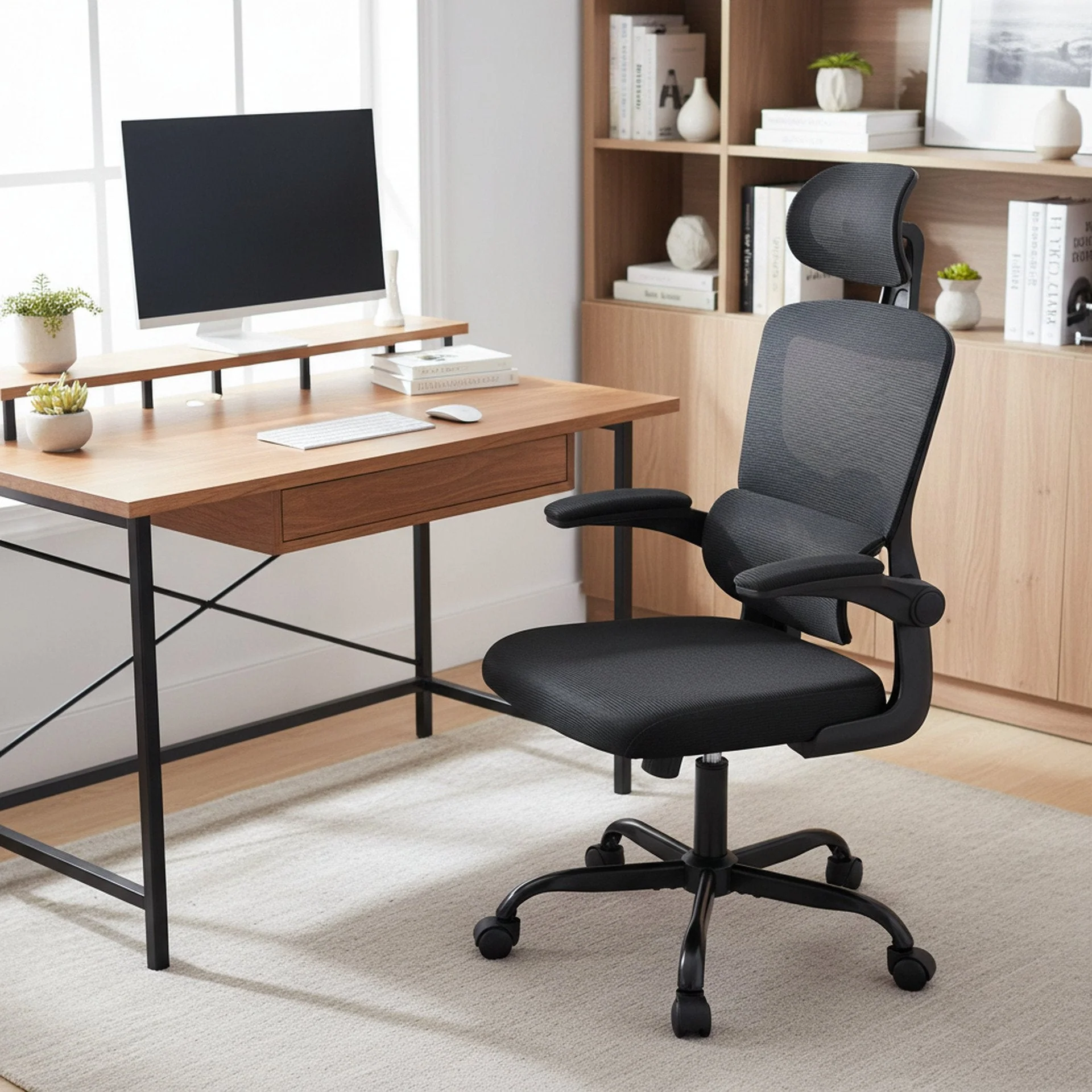 Edison Office Chair - Black - Image 2