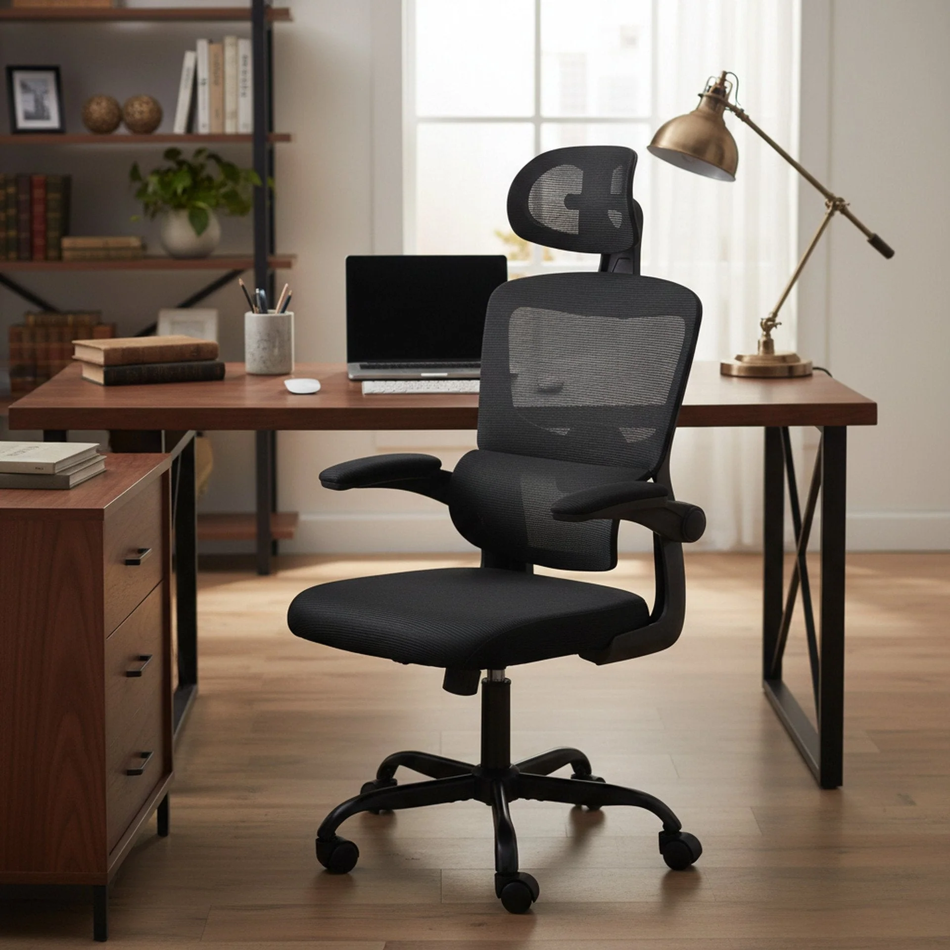 Edison Office Chair - Black - Image 3