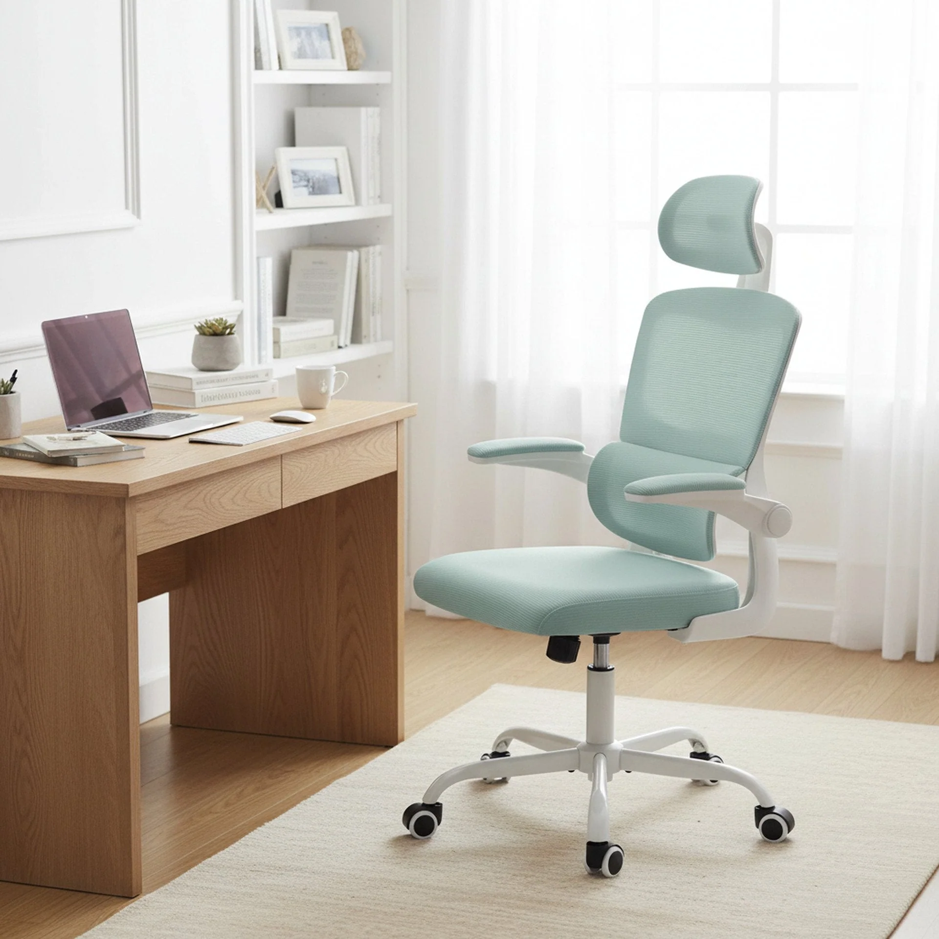 Edison Office Chair - Blue - Image 6