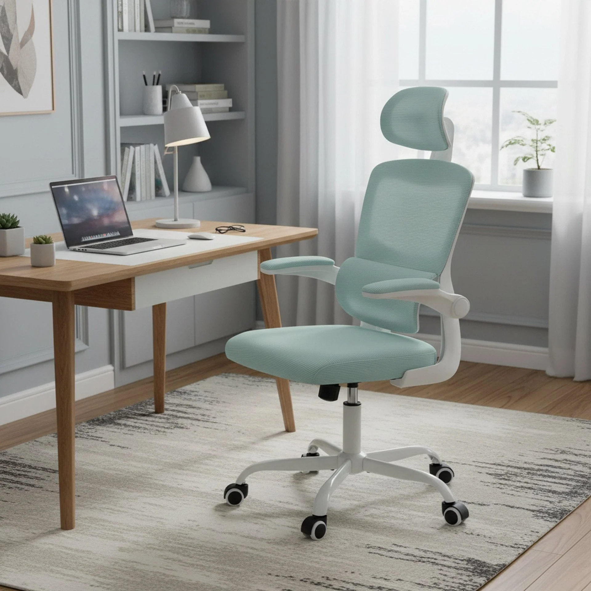 Edison Office Chair - Blue - Image 7