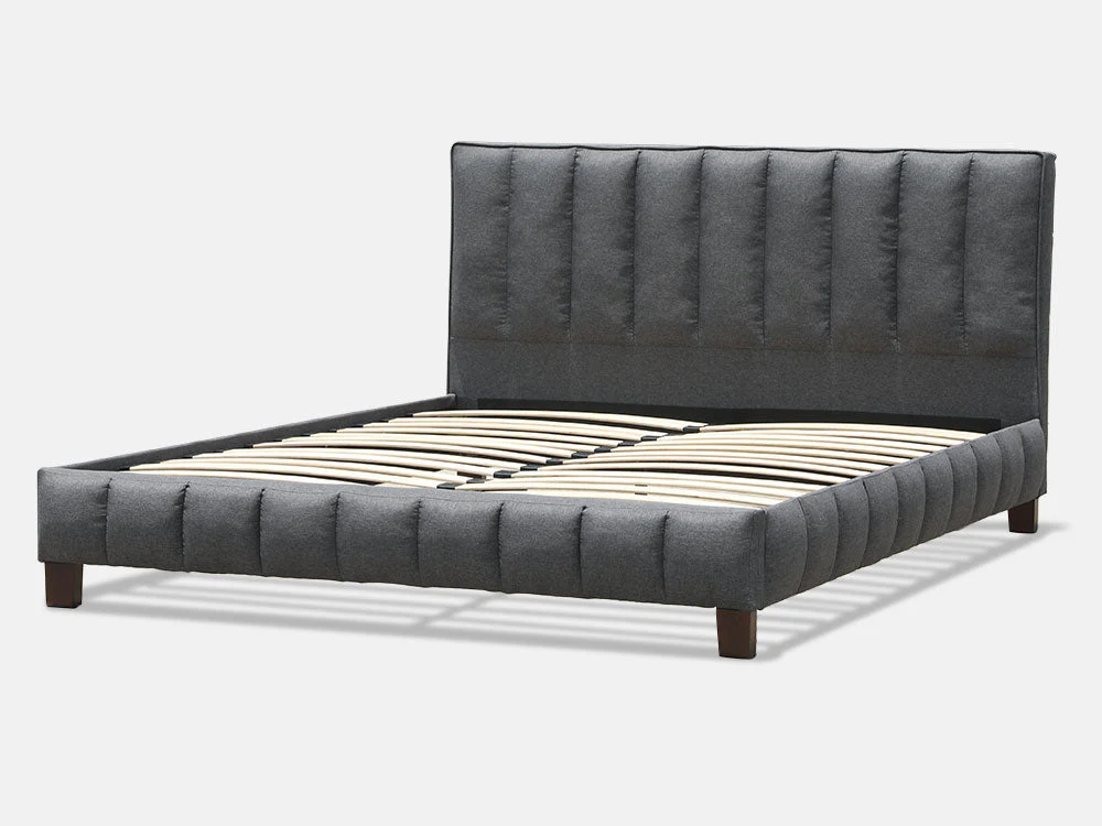 EIGER King Bed - DARK GREY - Image 3