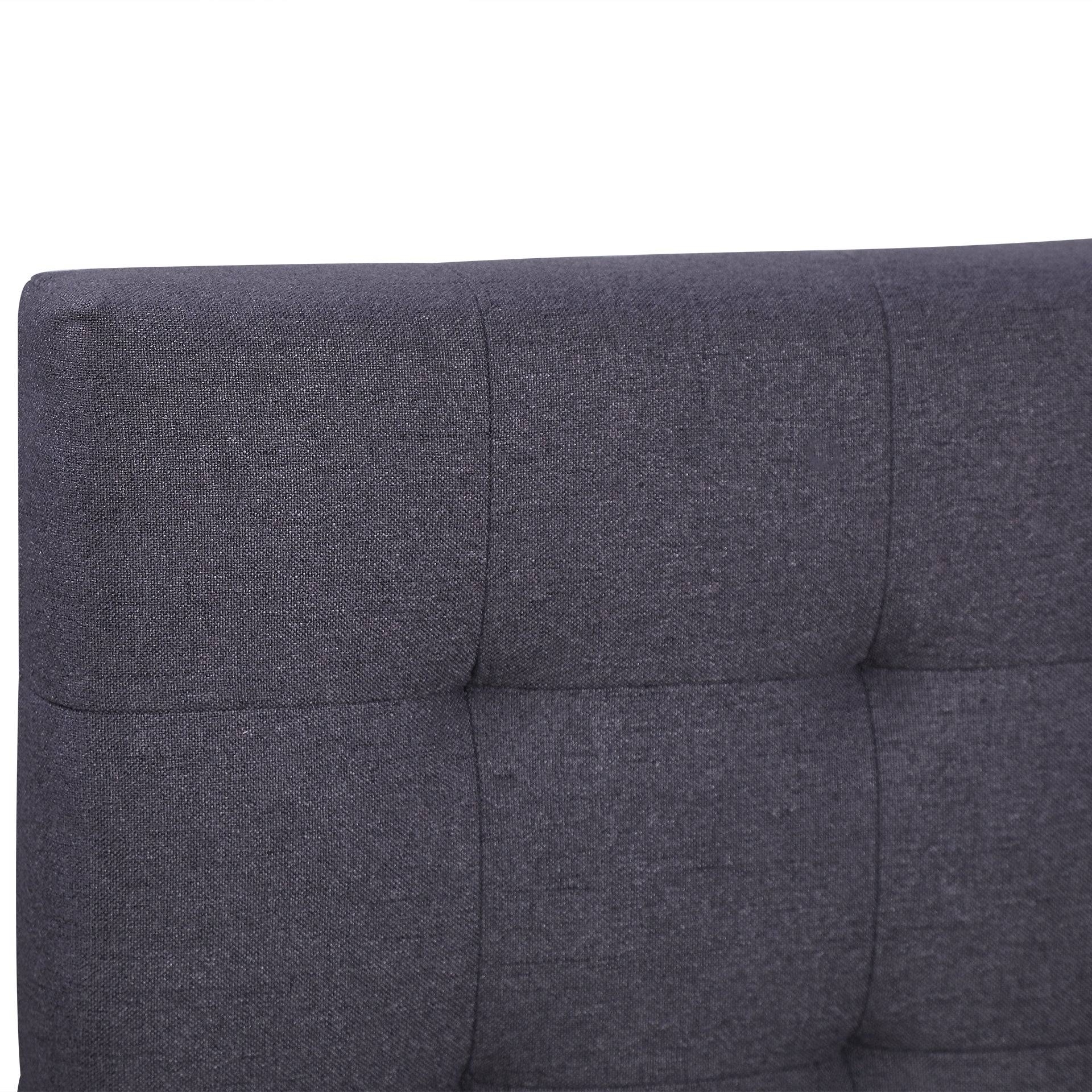 Eleanor Double Bed Frame with 4 Drawers - Dark Grey - Image 14