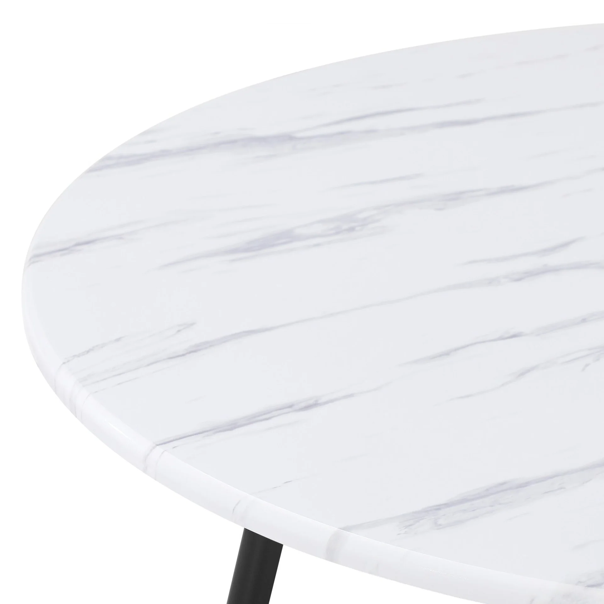 Elijah 120cm Round Dining Table - Marble - Image 14
