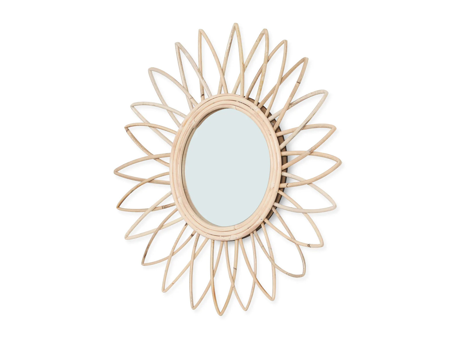 ELLE Rattan Wall Mirror - Image 3
