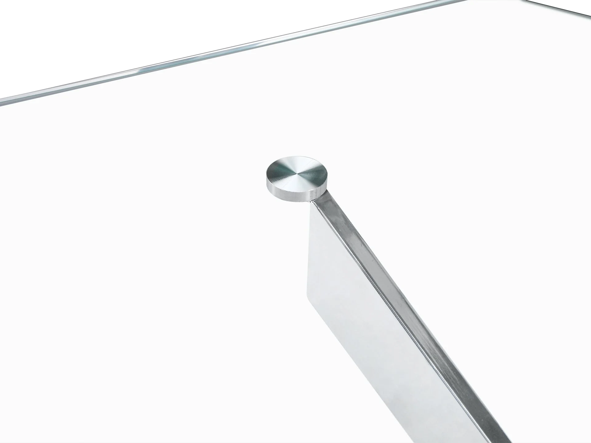 Ember Tempered Glass Rectangle Dining Table 130 X 80cm - Image 6