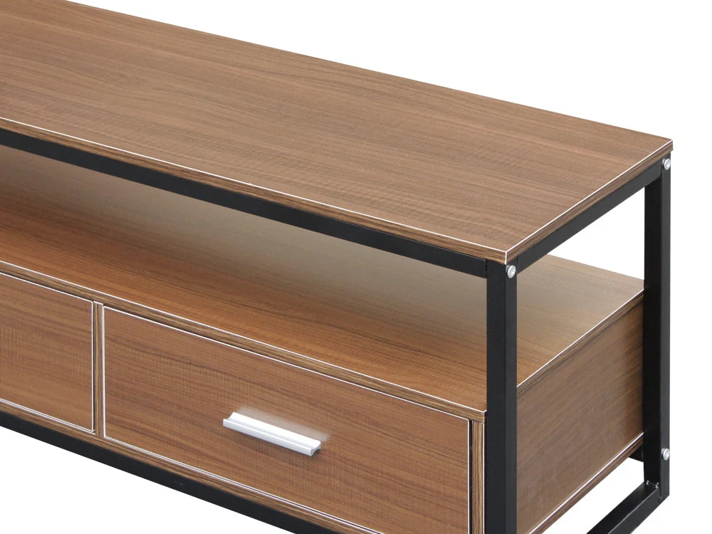 FANNETT 1.4M Entertainment Unit - WALNUT - Image 13