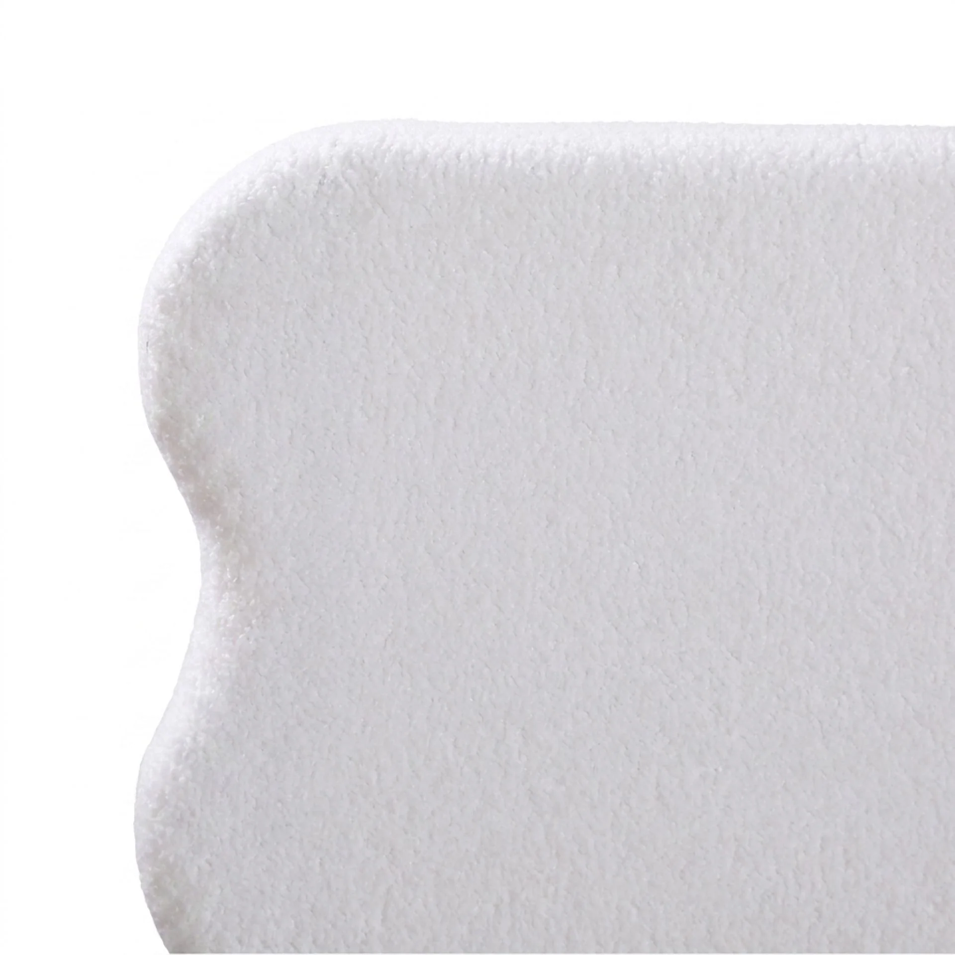 Floria Super King Gas Lift Bed Frame - White - Image 10