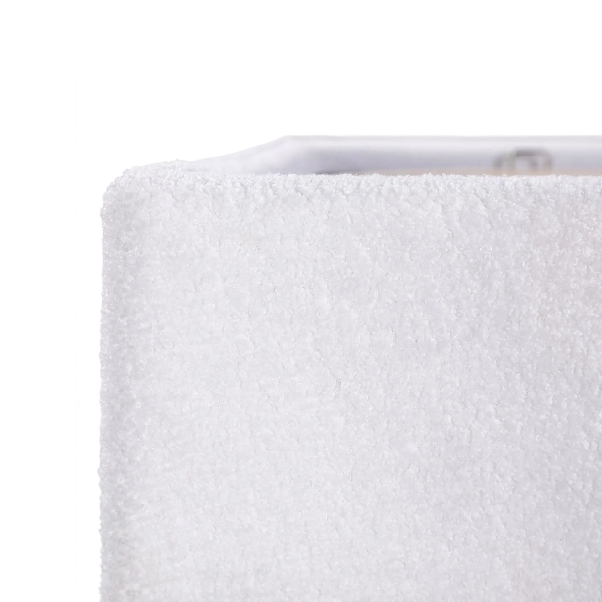 Fomo Double Teddy Gas Lift Bed Frame - White - Image 12