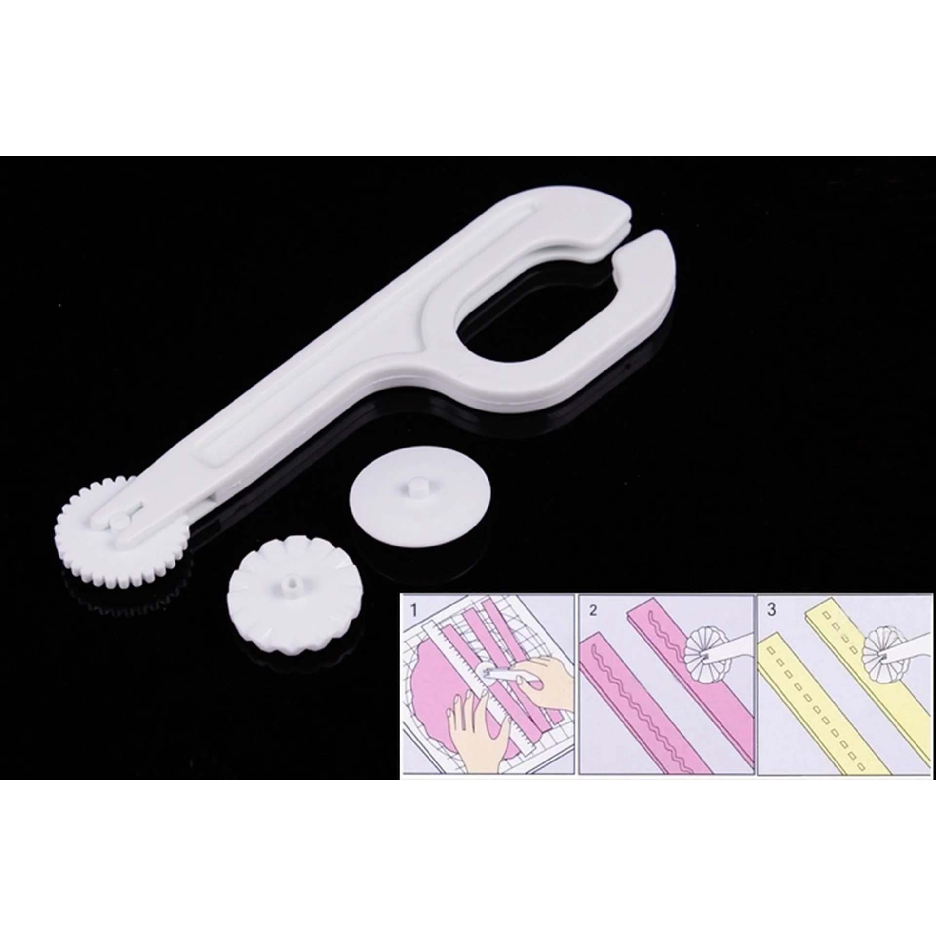 4pcs Fondant Cutter & Embosser - Image 5