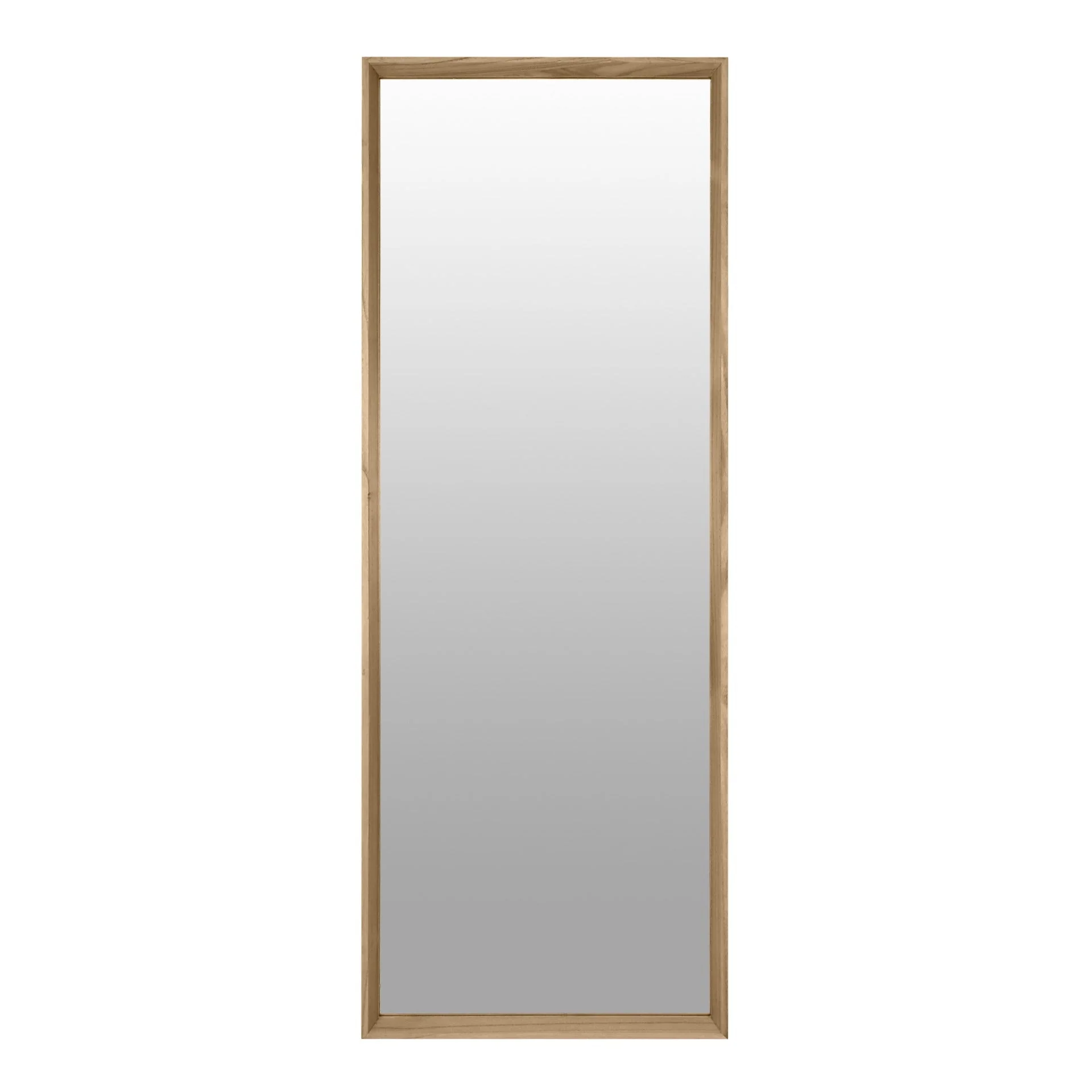Form Full Length Mirror 165cm - Light Wood - Image 9