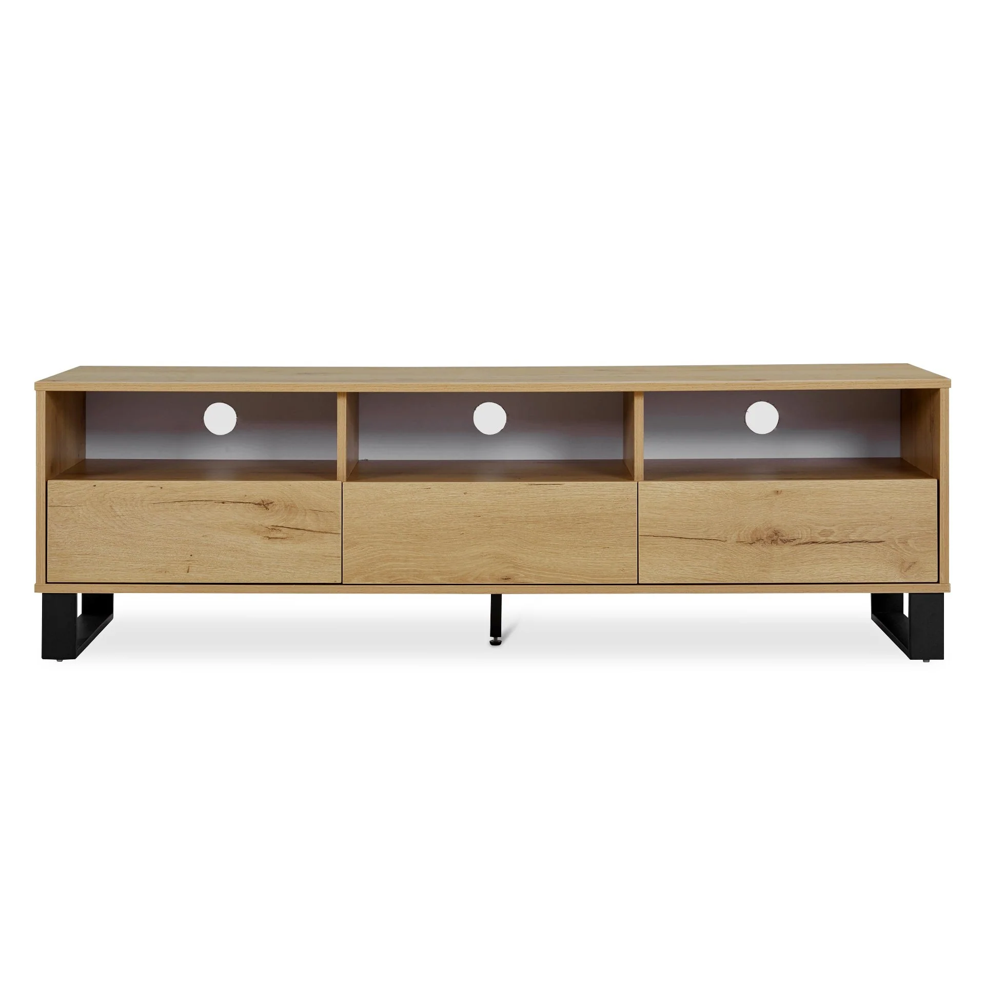 Frohna 1.6m Entertainment Unit - Oak - Image 8