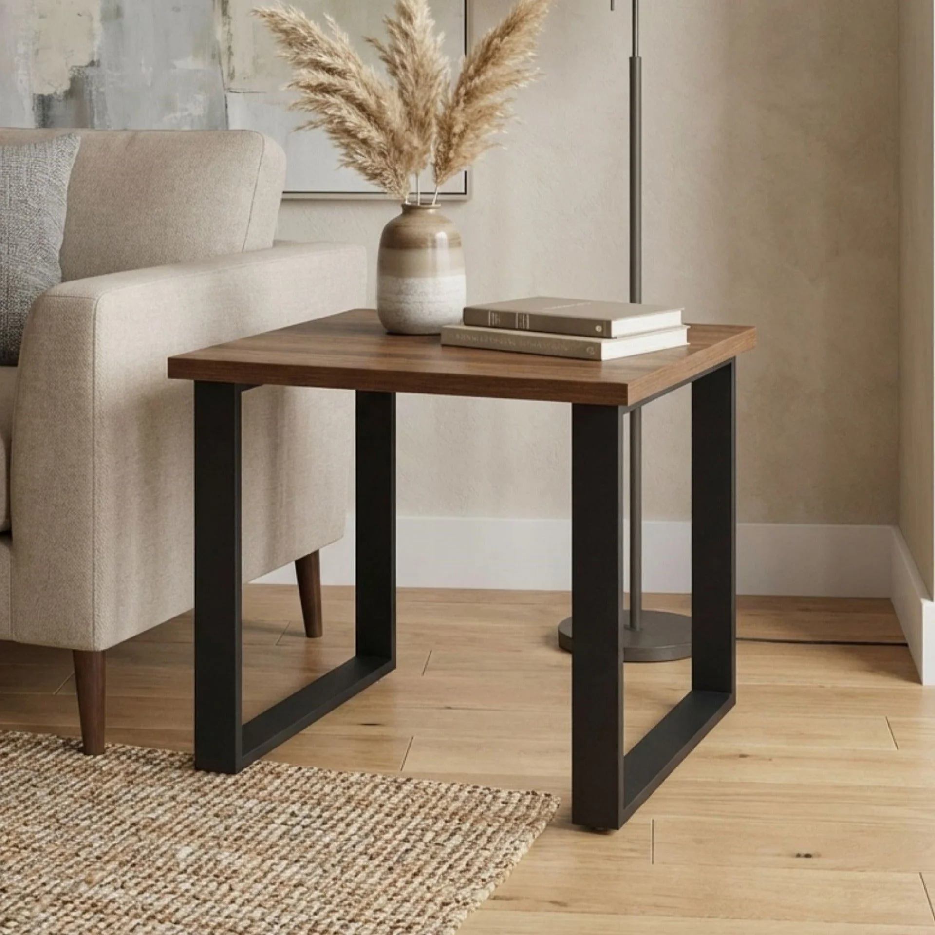 Frohna Square Coffee Table - Walnut - Image 3