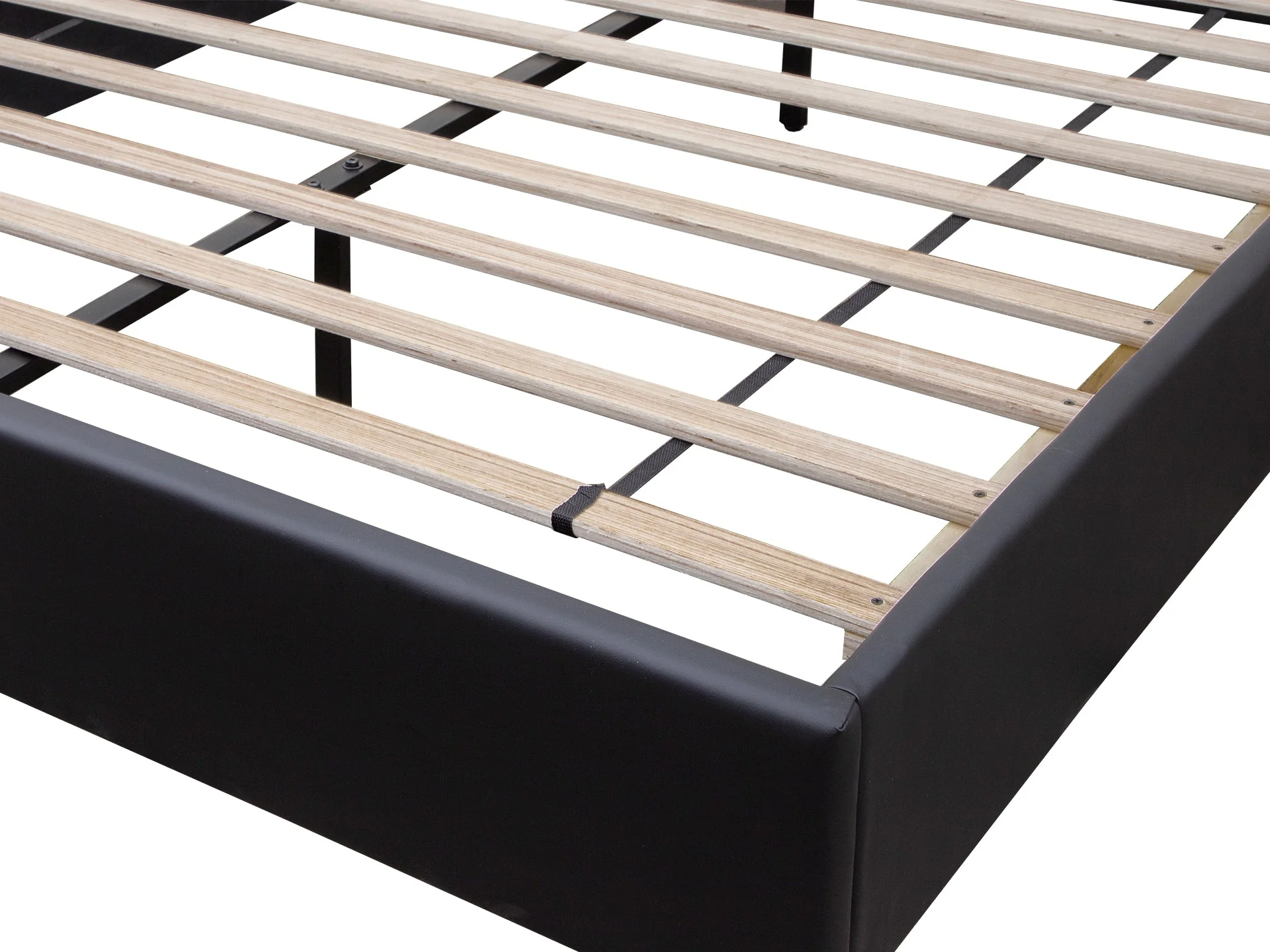 FUJI QUEEN Slat Bed - BLACK - Image 5