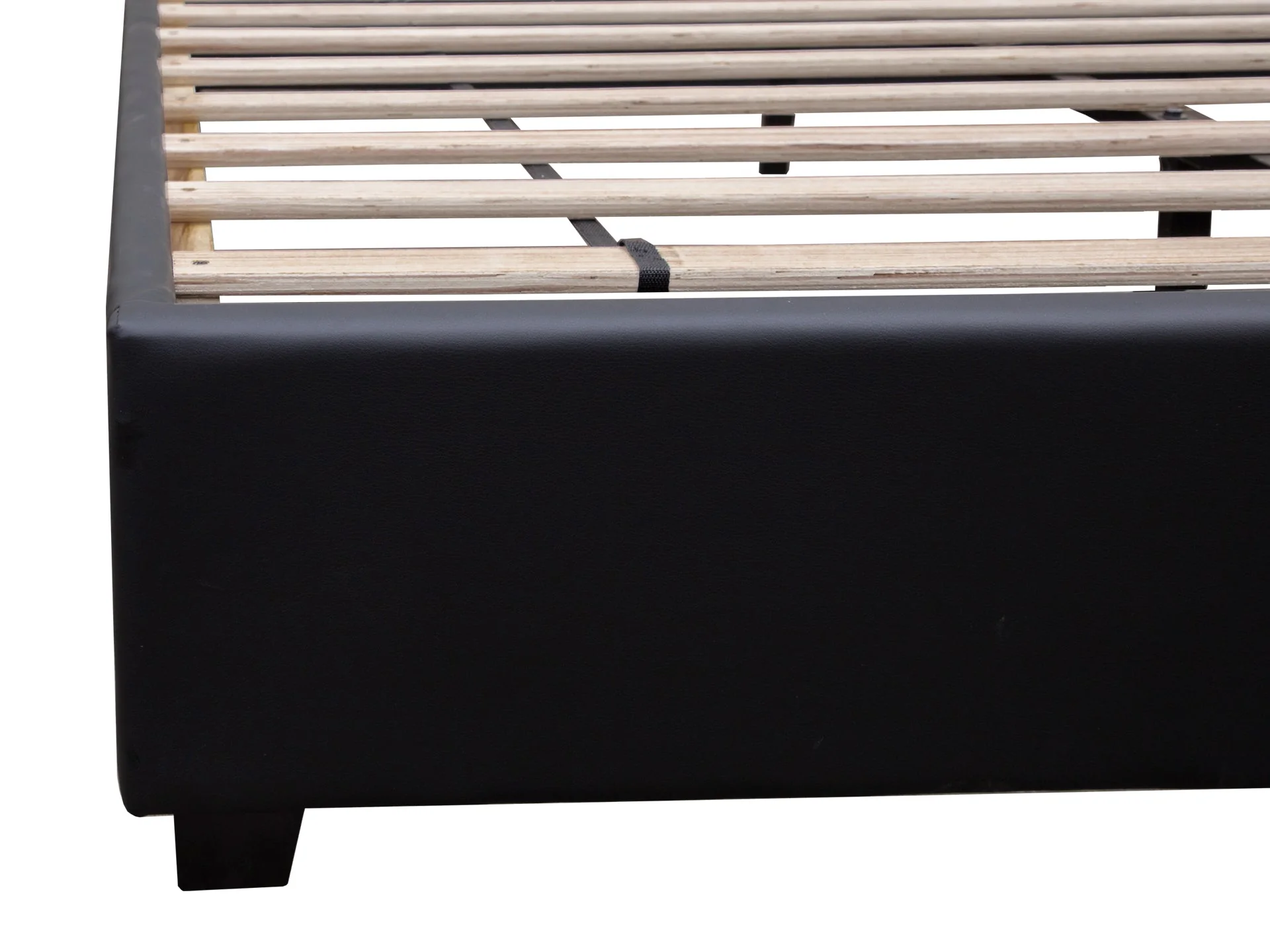 FUJI QUEEN Slat Bed - BLACK - Image 7