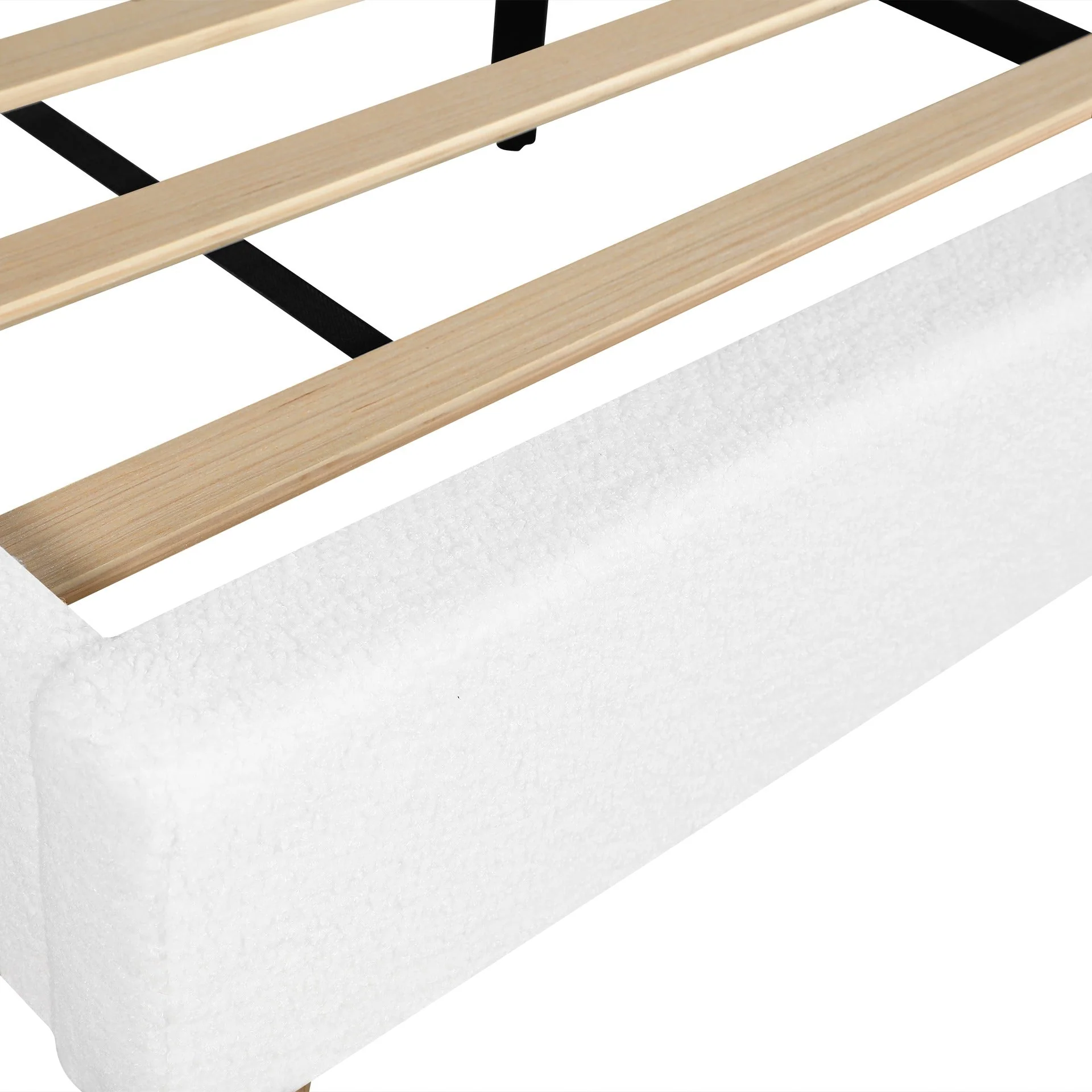 GAIRICH Queen Bed Frame - White - Image 8