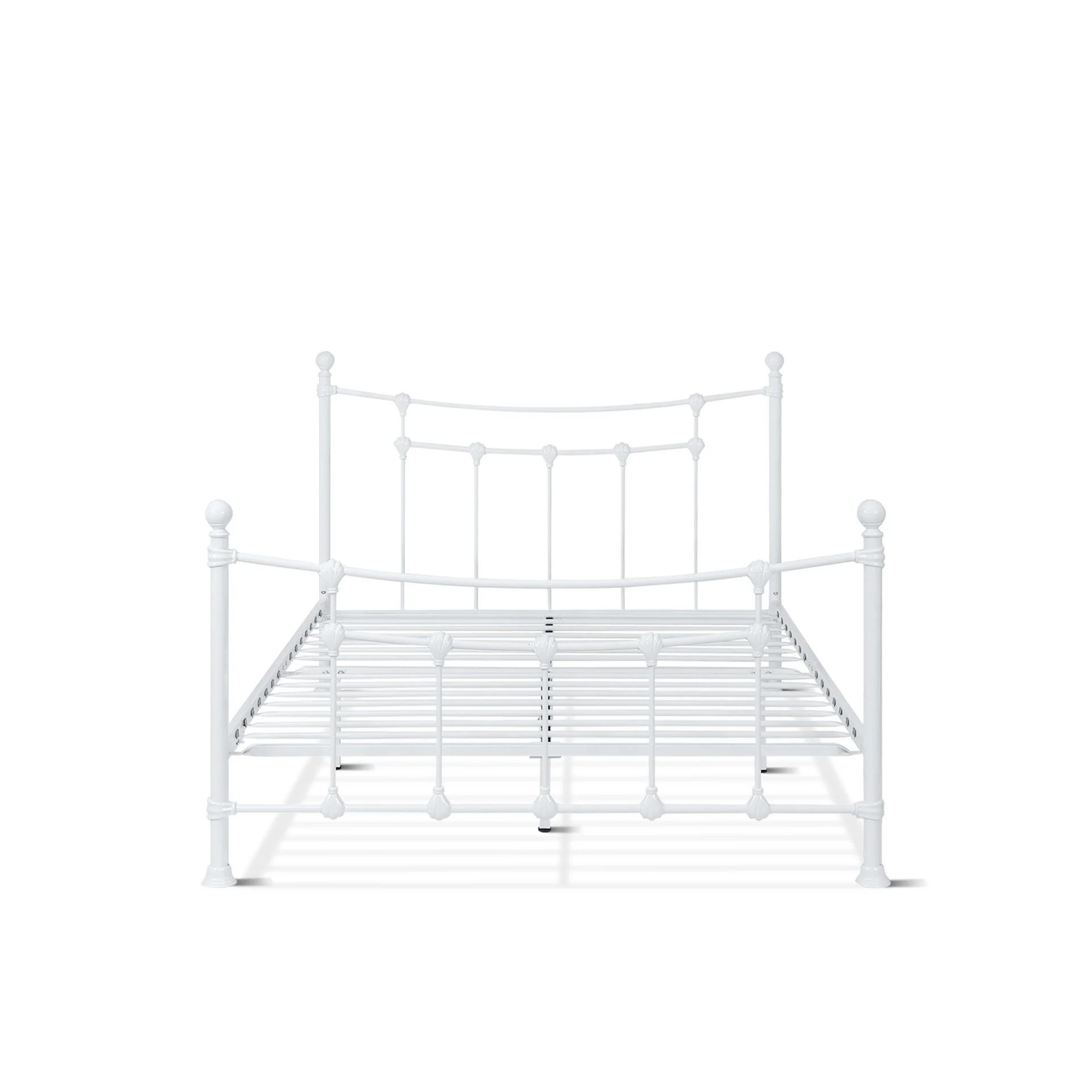 Gingera Double Metal Bed Frame - White - Image 9