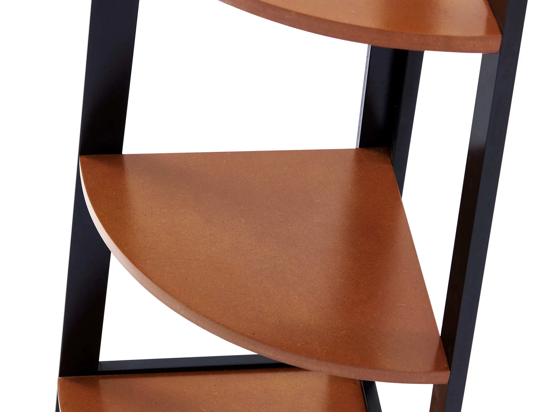 GLAZIER 5 Tier Corner Shelf - BLACK - Image 7