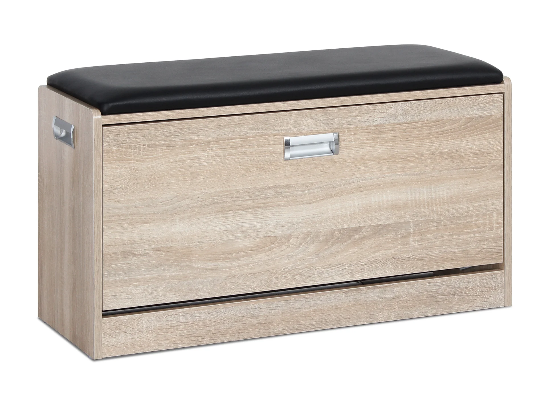 Gloria Wooden Shoe Rack 3 Layer - Oak - Image 2