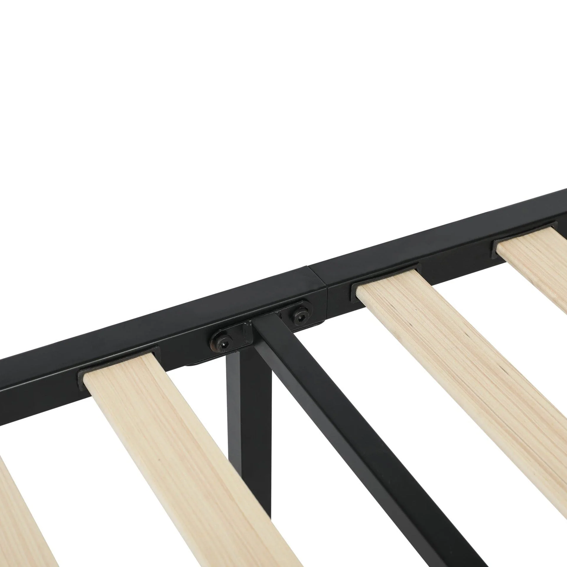 Graham Queen Metal Bed Frame - Black - Image 14