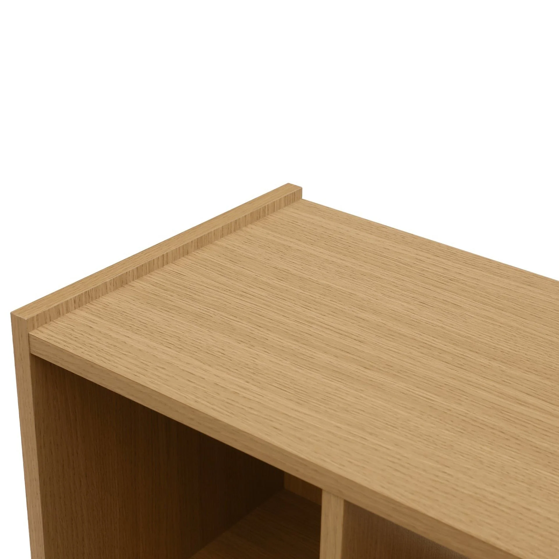 Haruru Bookshelf Storage Shelf - Oak - Image 8