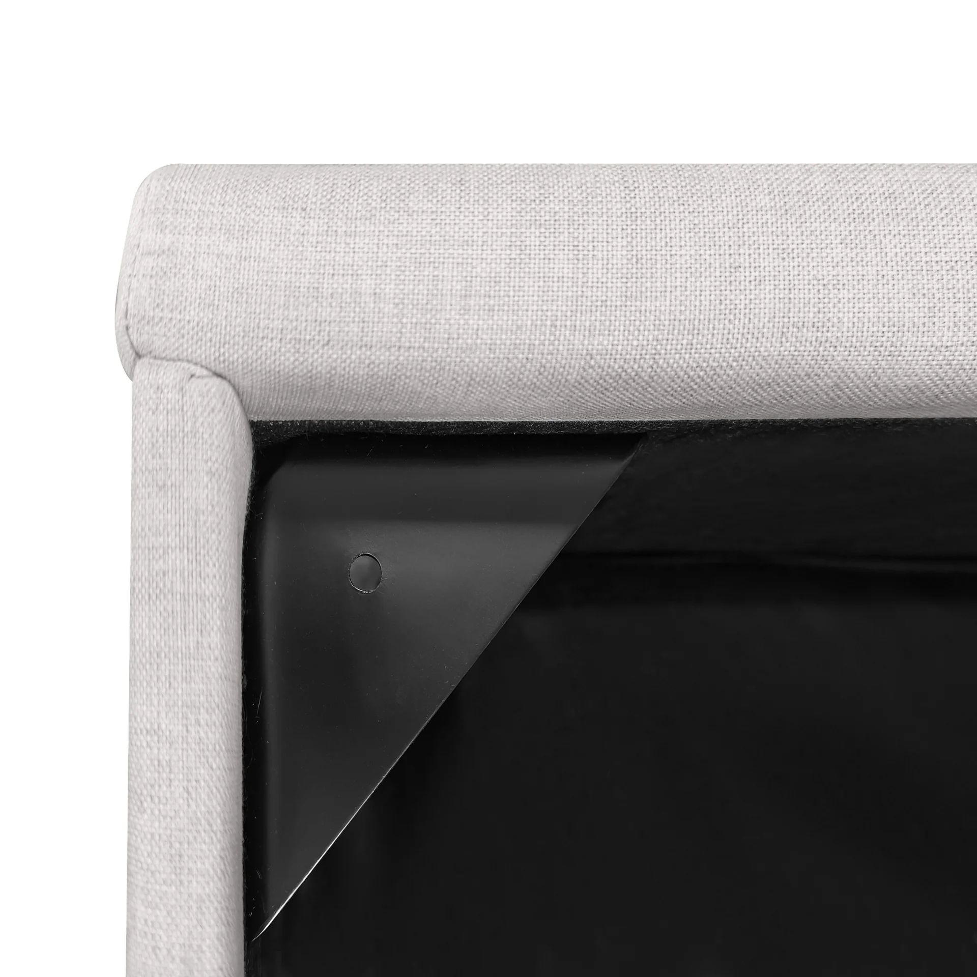 Hauora Queen Gas Lift Bed Frame - Beige - Image 13