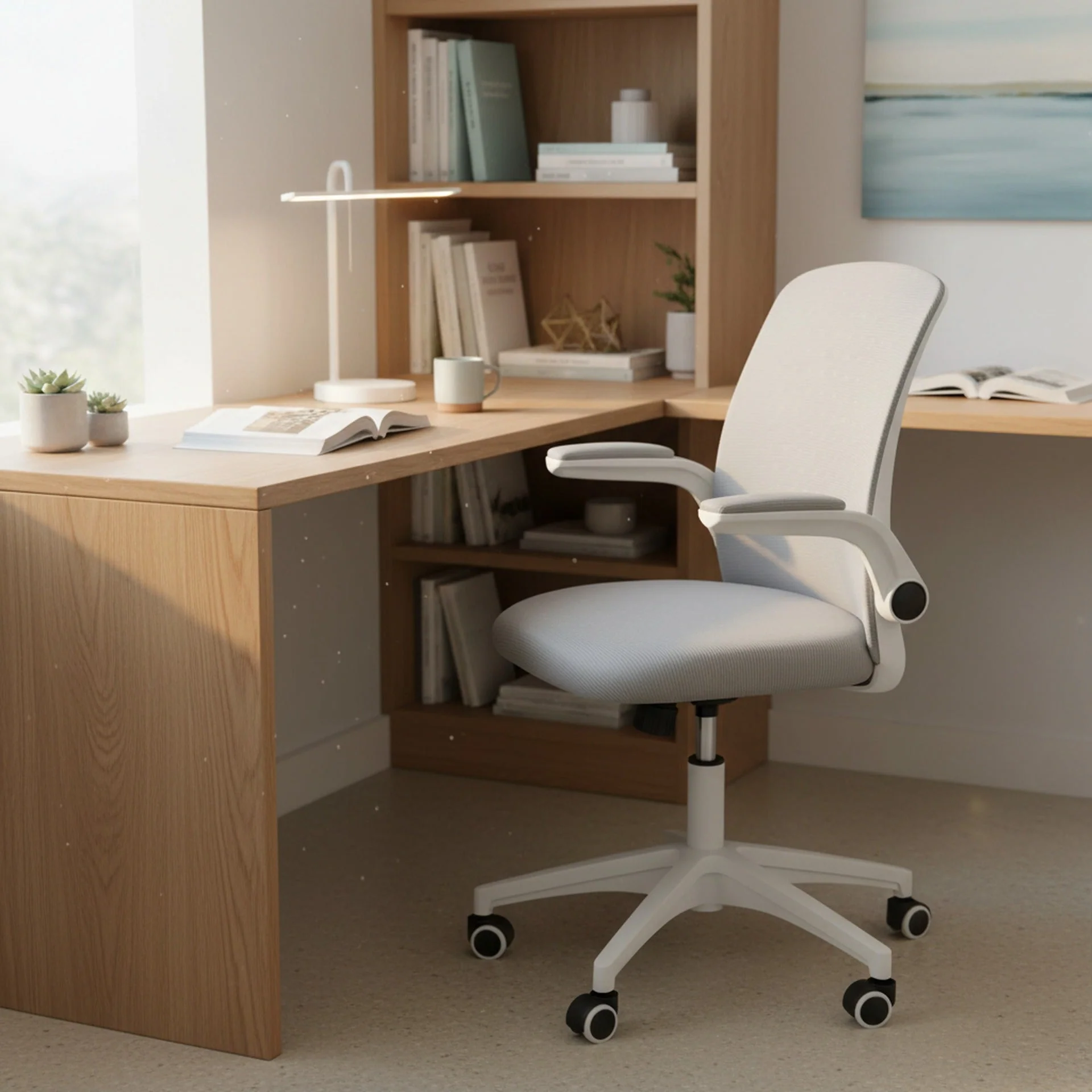 Hayes Office Chair - Grey - Image 4