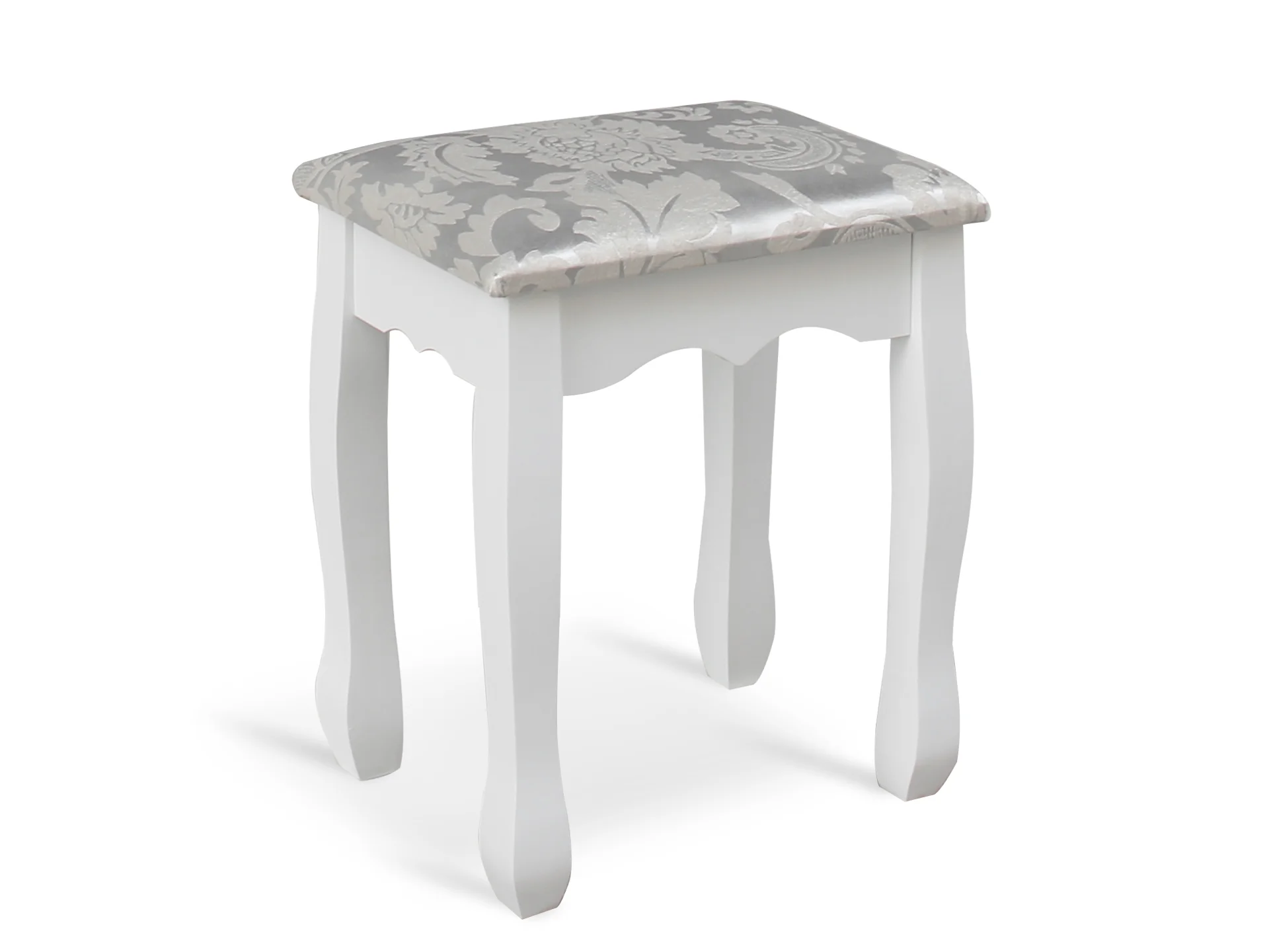 HEPATICA Dressing Table with Tri-folding Mirror Set 2PCS - WHITE - Image 6