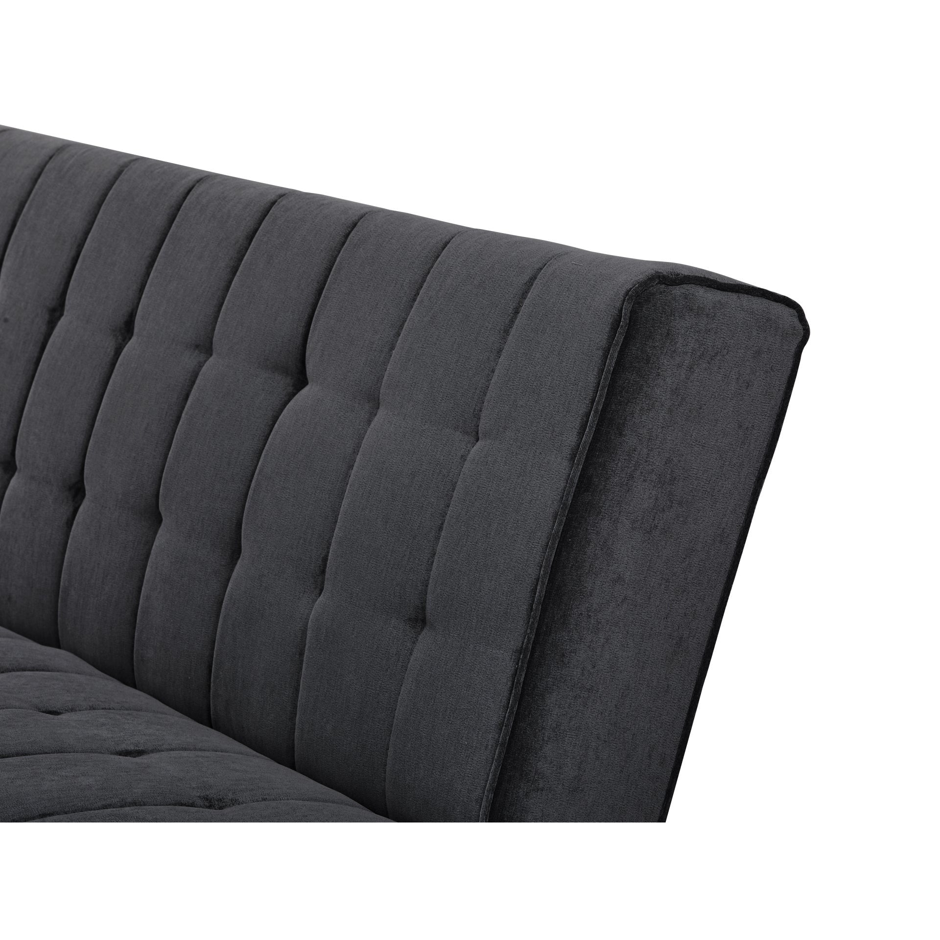 Homer 3 Seater Sofa Bed - Dark Grey - Image 11