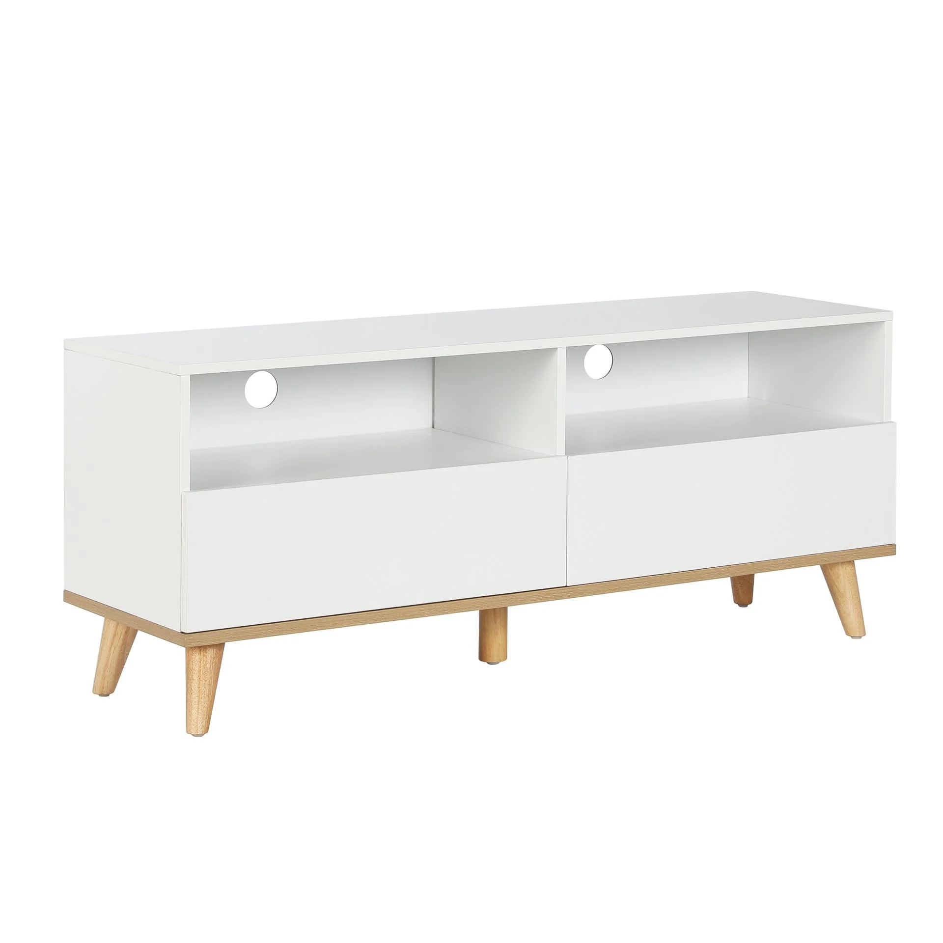 Hudson 1.3M Entertainment Unit - White - Image 5