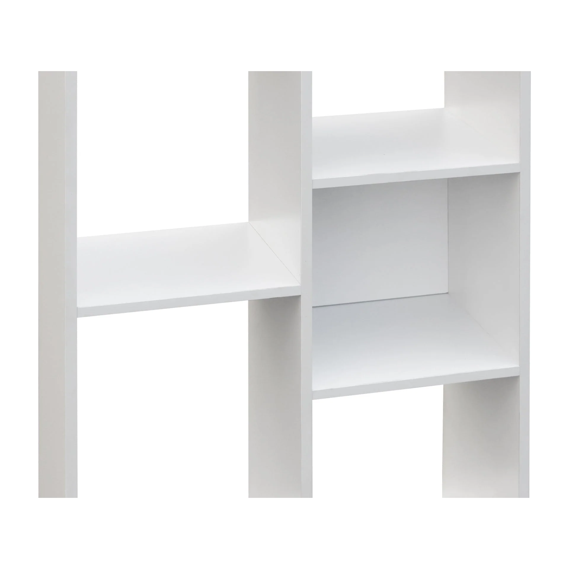 Huron Bookshelf Display Shelf Storage Unit - White - Image 8
