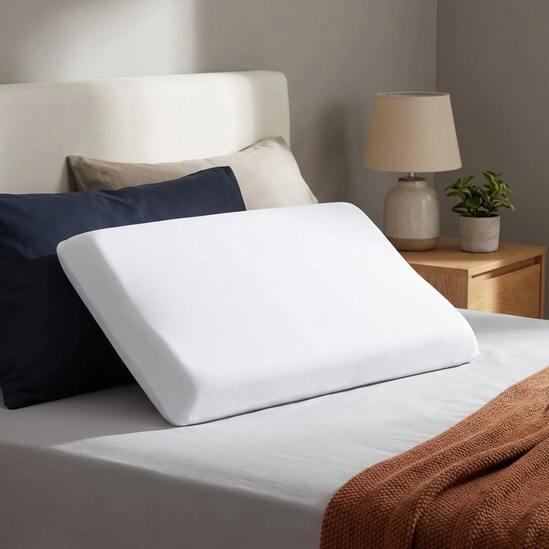 Hybrid Sleep Memory Foam Pillow 70 x 42 x 10CM - Image 8