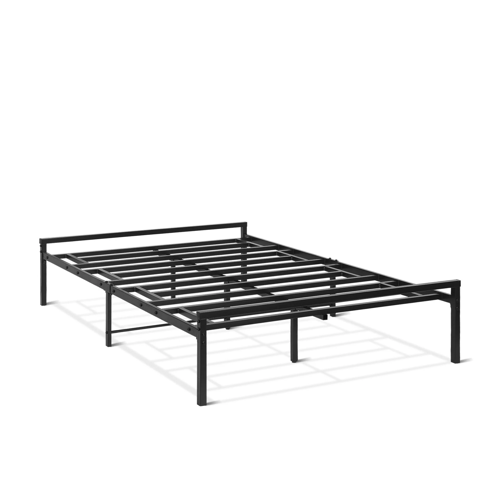 Isla Double Metal Bed Frame - Black - Image 6