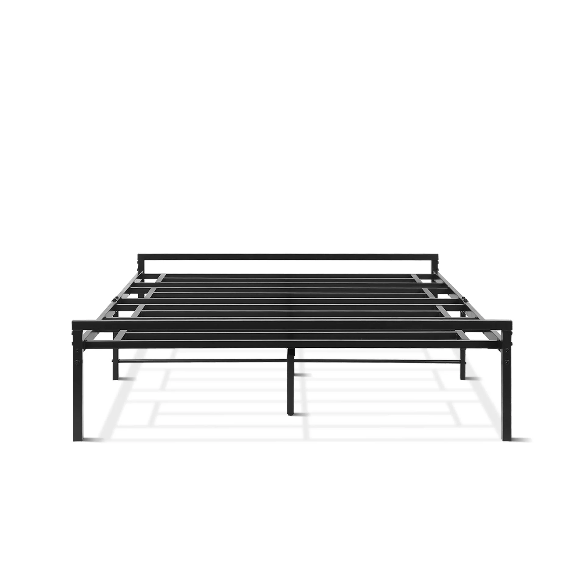 Isla Double Metal Bed Frame - Black - Image 7