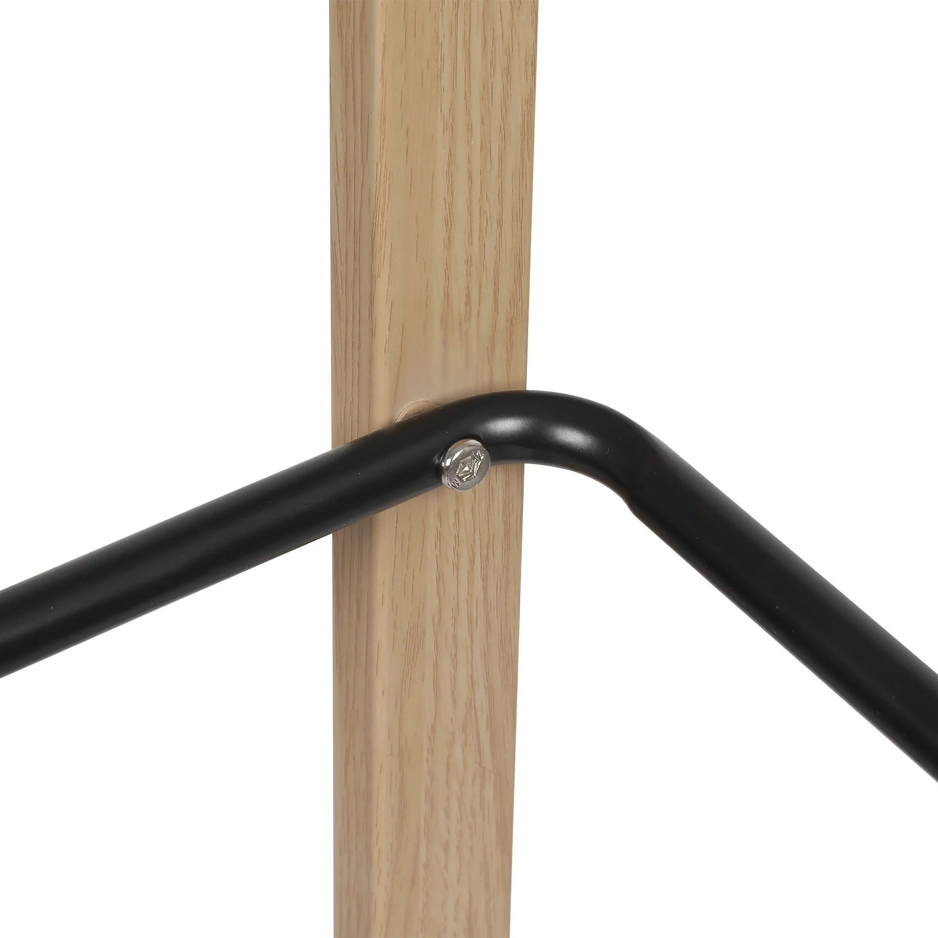 Kai Pro Metal Bar Stool 75cm - Set of 2 - Black - Image 8