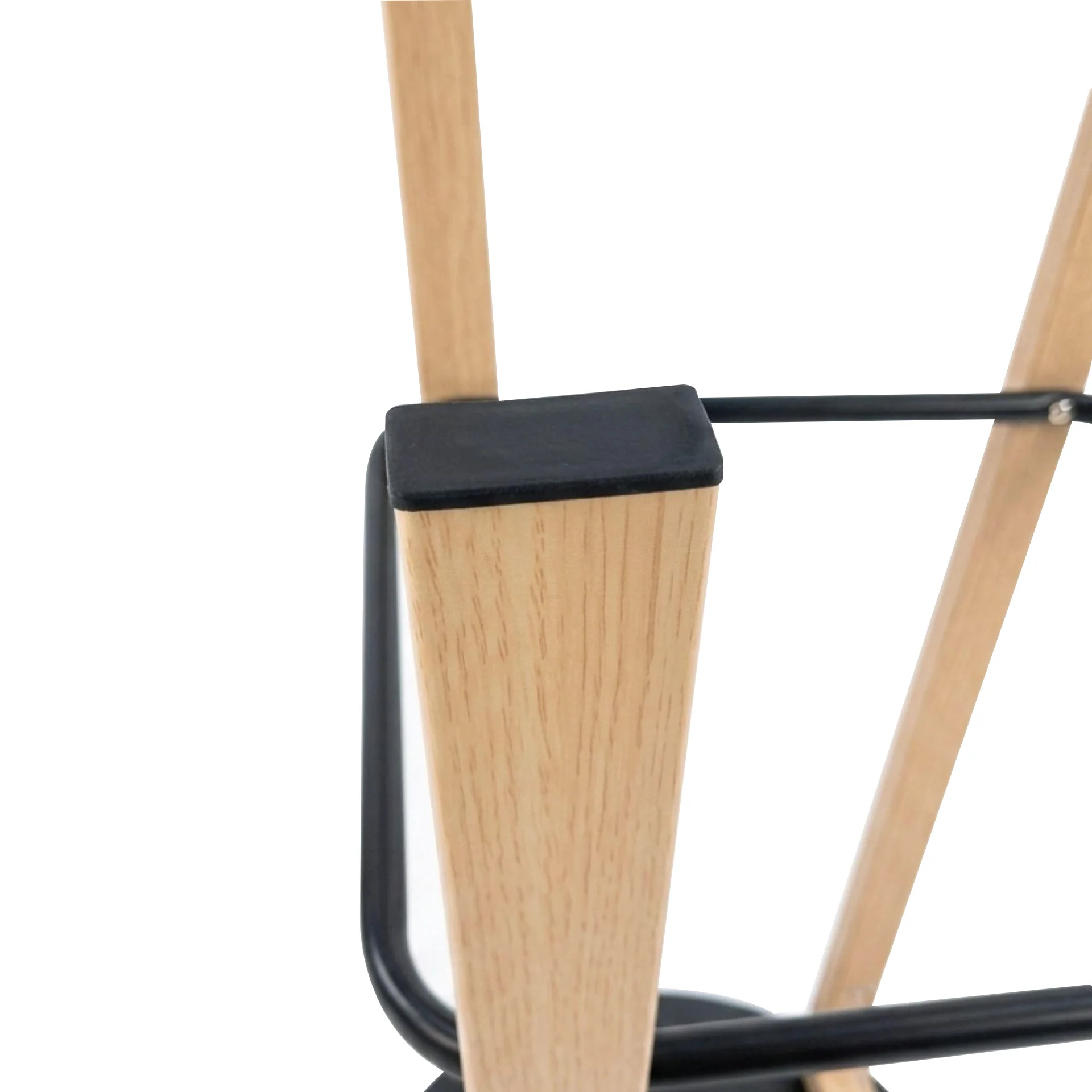 Kai Metal Bar Stool 75cm - Set of 2 - Black - Image 10