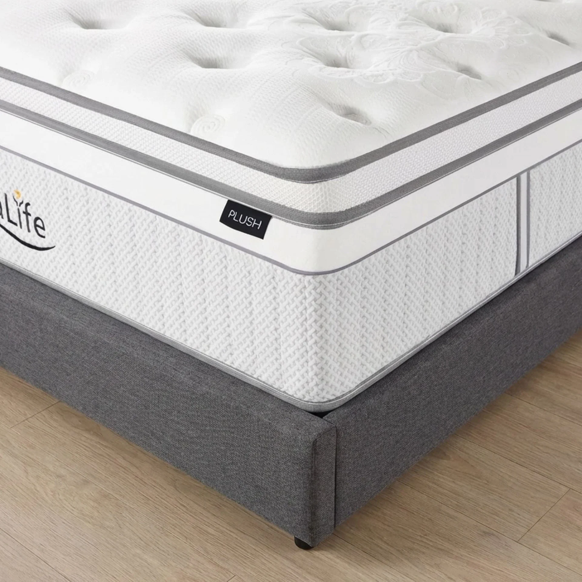 Bamboo Prime 5 Zoned Pocket Spring Plush Mattress - King - Image 5