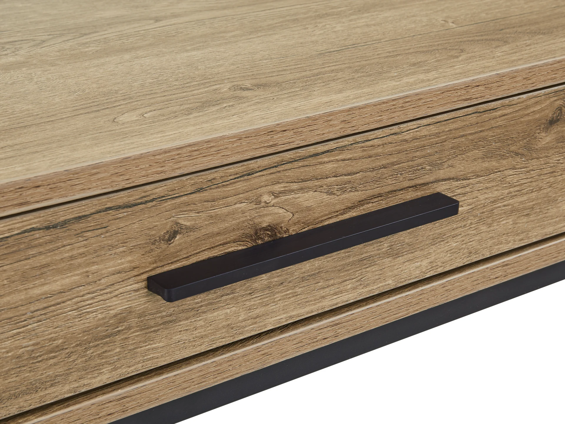 Lennox 120cm Computer Desk - Dark Oak - Image 7