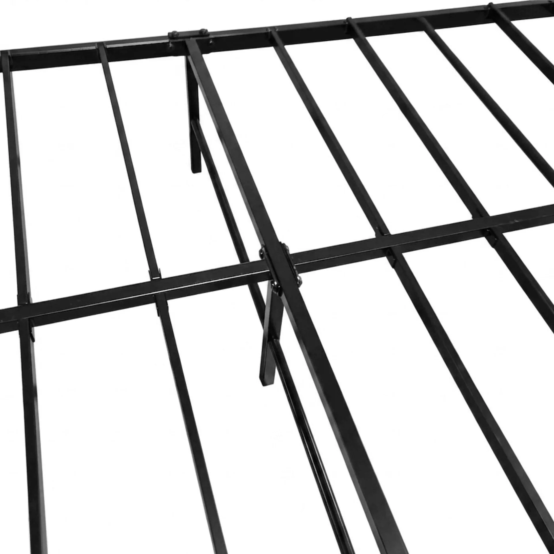 Lite Double Metal Bed Frame - Black - Image 9