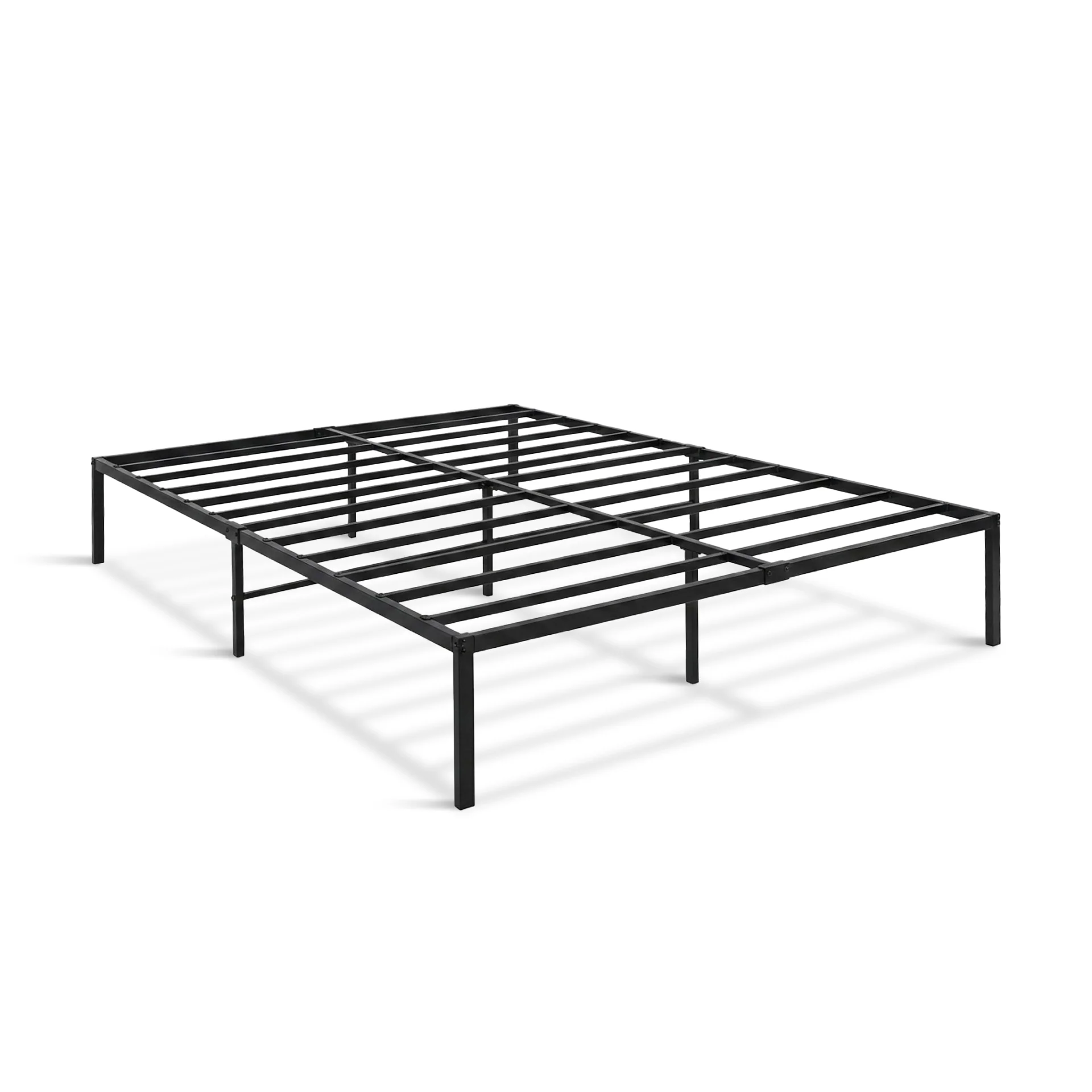 Lite Queen Metal Bed Frame - Black - Image 7