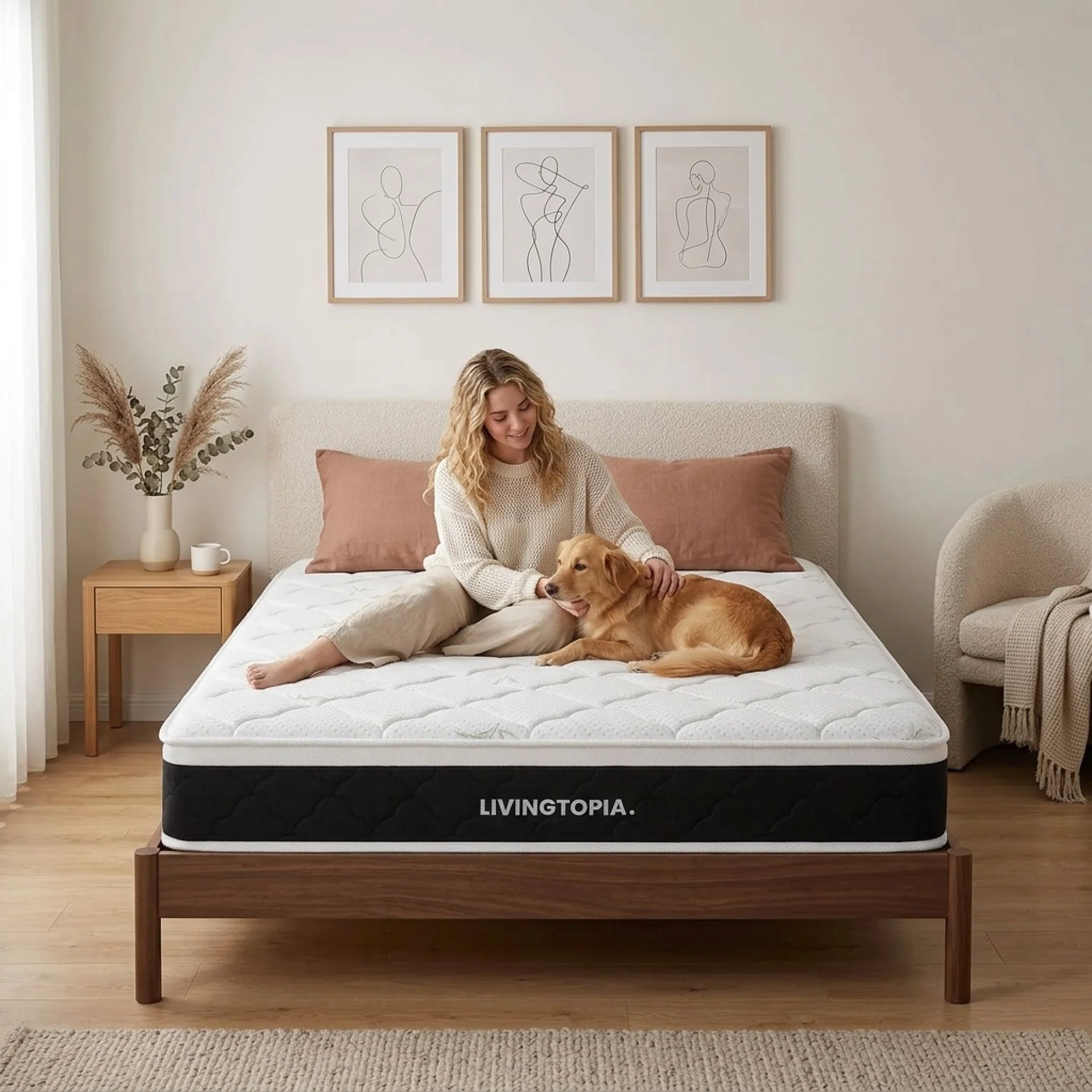 Bamboo Plus 3 Zone Pocket Spring Mattress - Queen