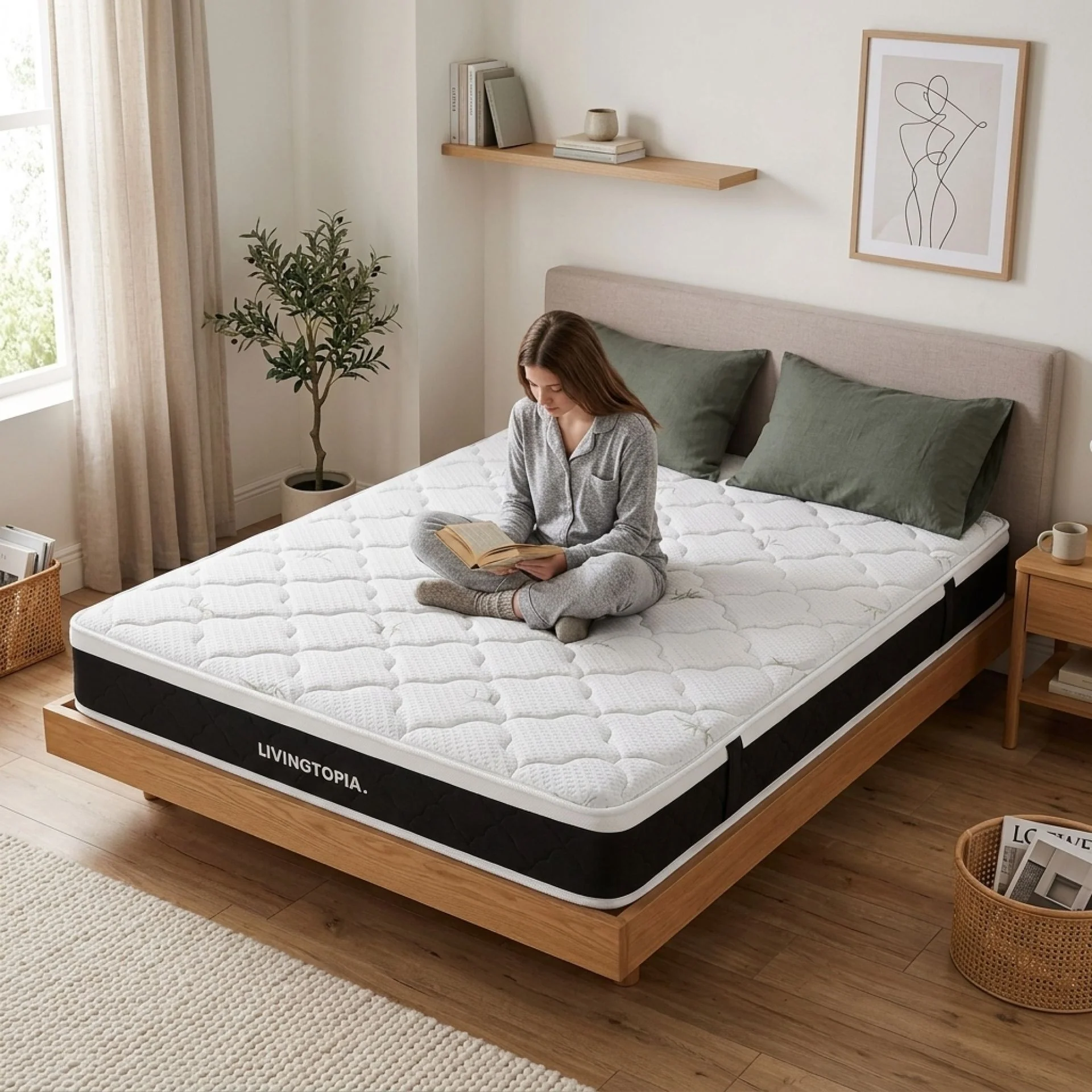 Bamboo Plus 3 Zone Pocket Spring Mattress - Queen - Image 16