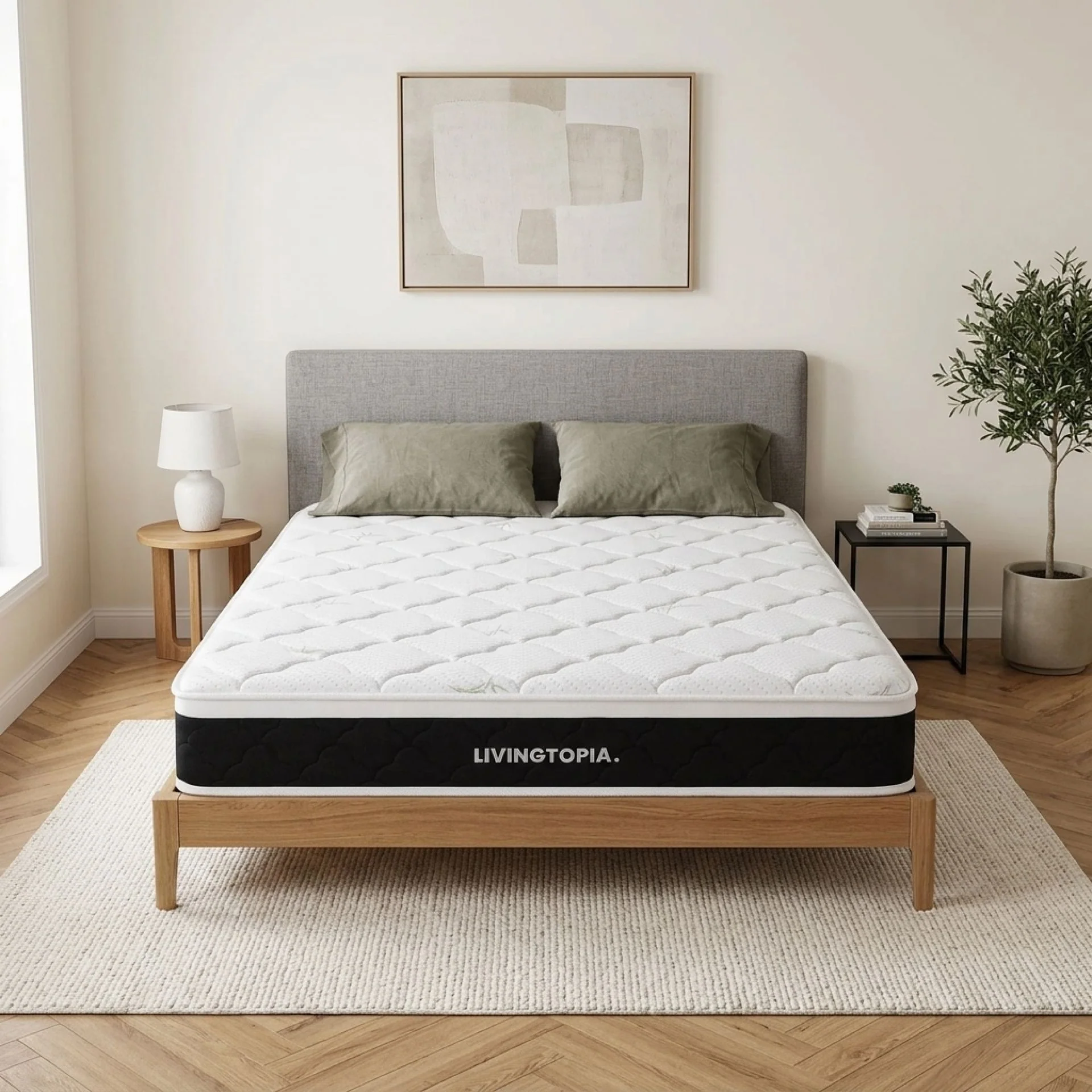 Bamboo Plus 3 Zone Pocket Spring Mattress - Queen - Image 4