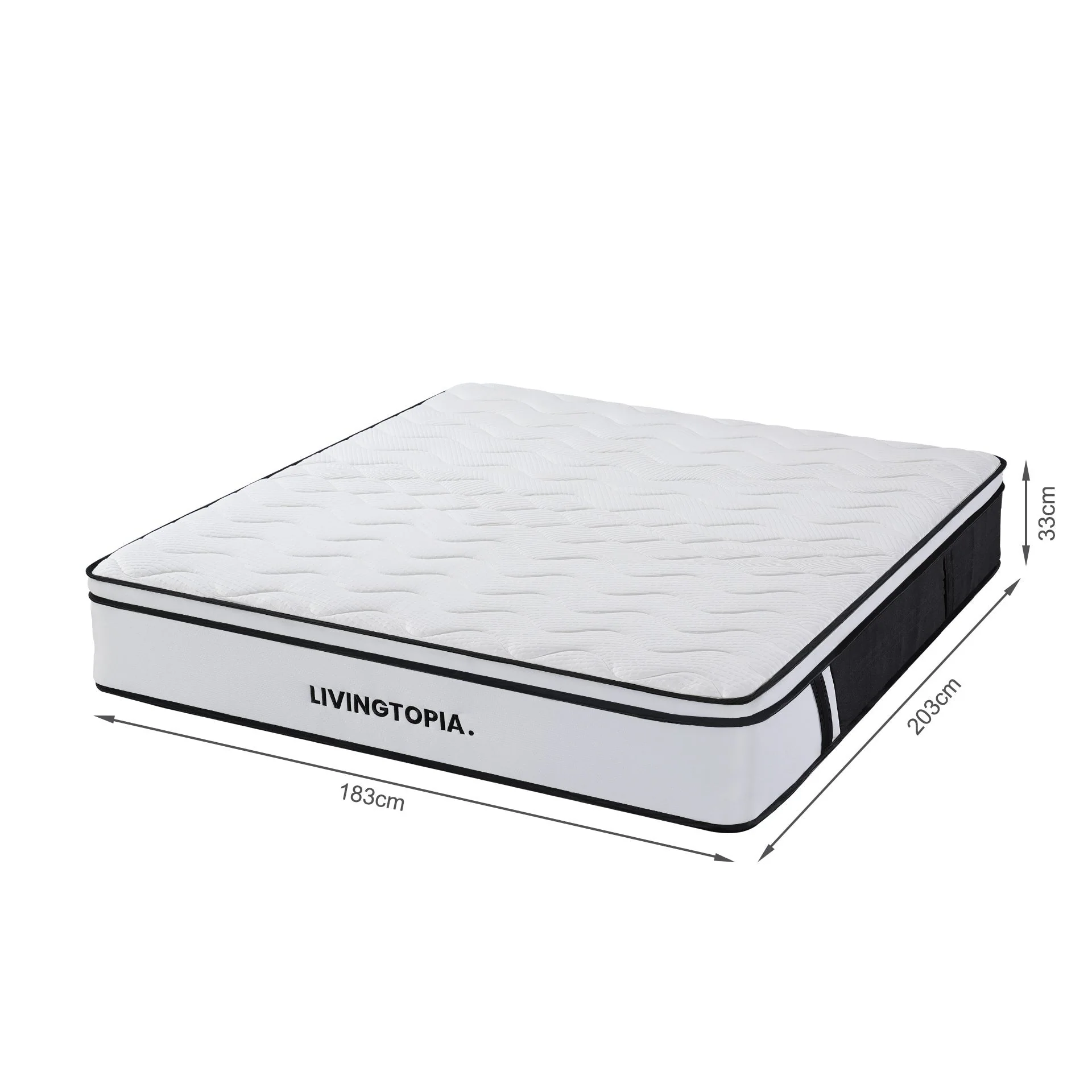 Bamboo Prime 7 Zone Pocket Spring Mattress - Super King - Image 16