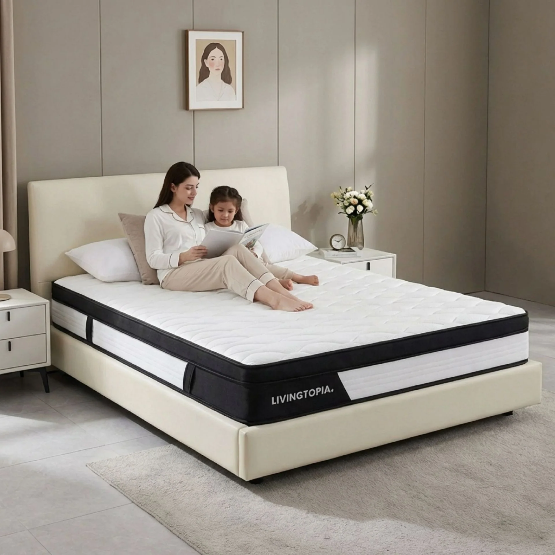 Bamboo Pro 5 Zone Pocket Spring Mattress - Double - Image 18